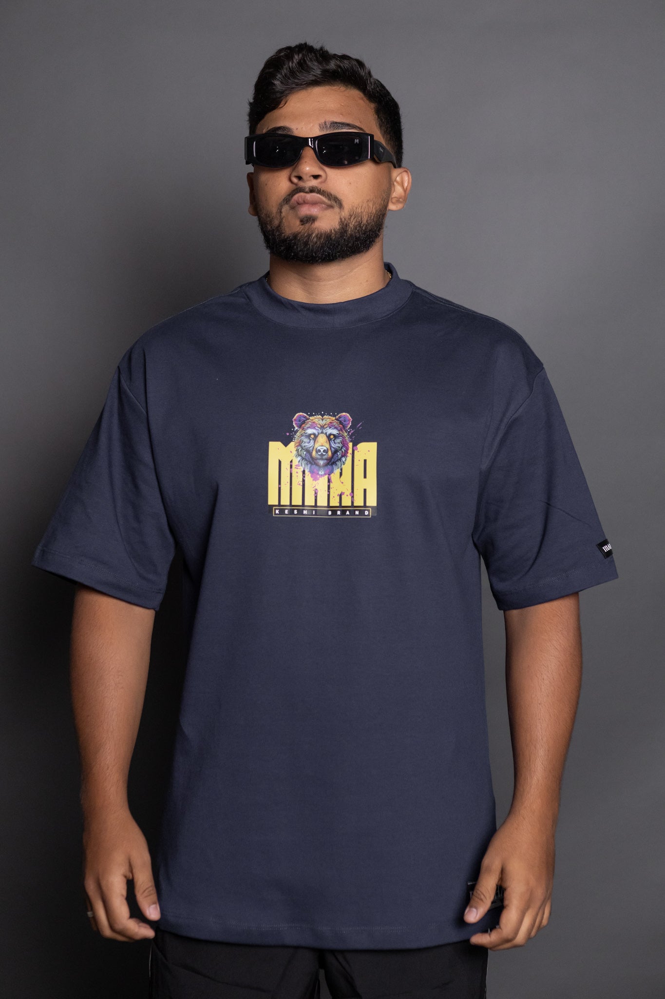 Oversized Bear Colors Blue