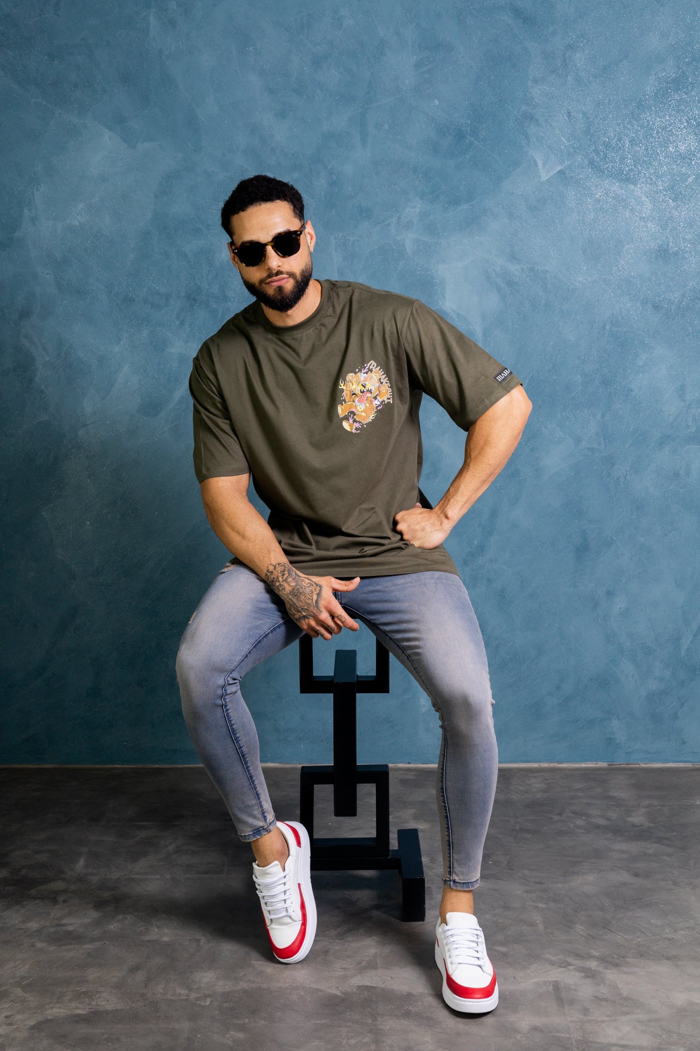 Oversized Bear Green