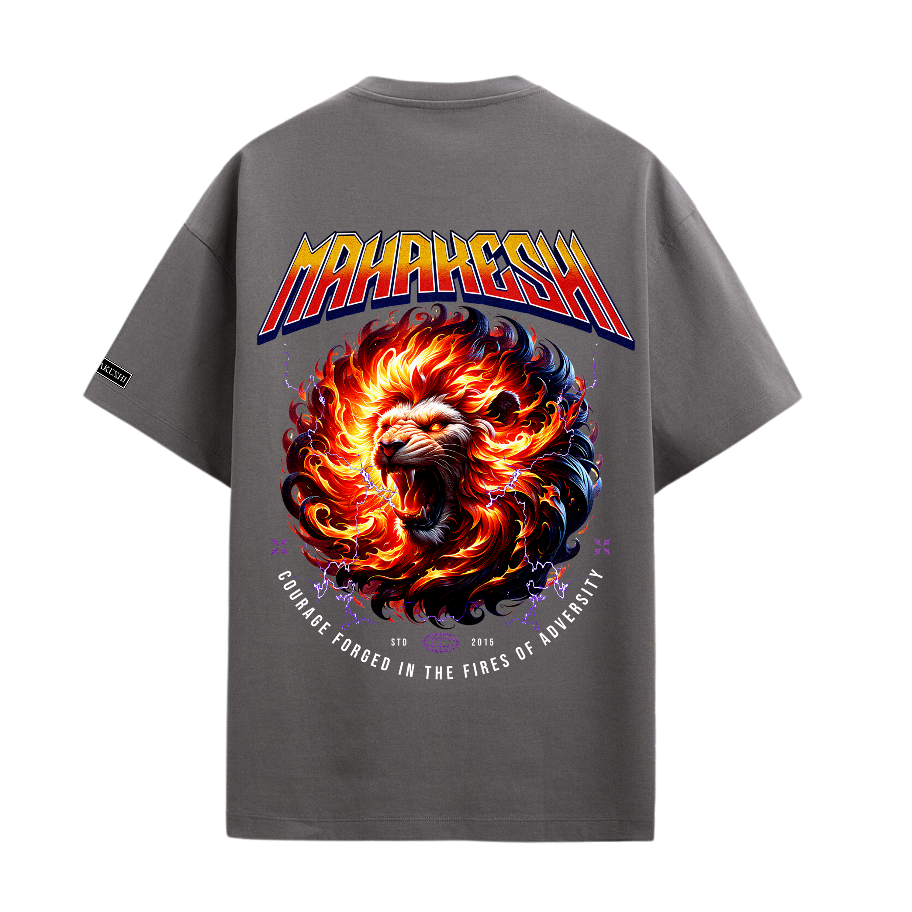 Oversized Lion Fire Space