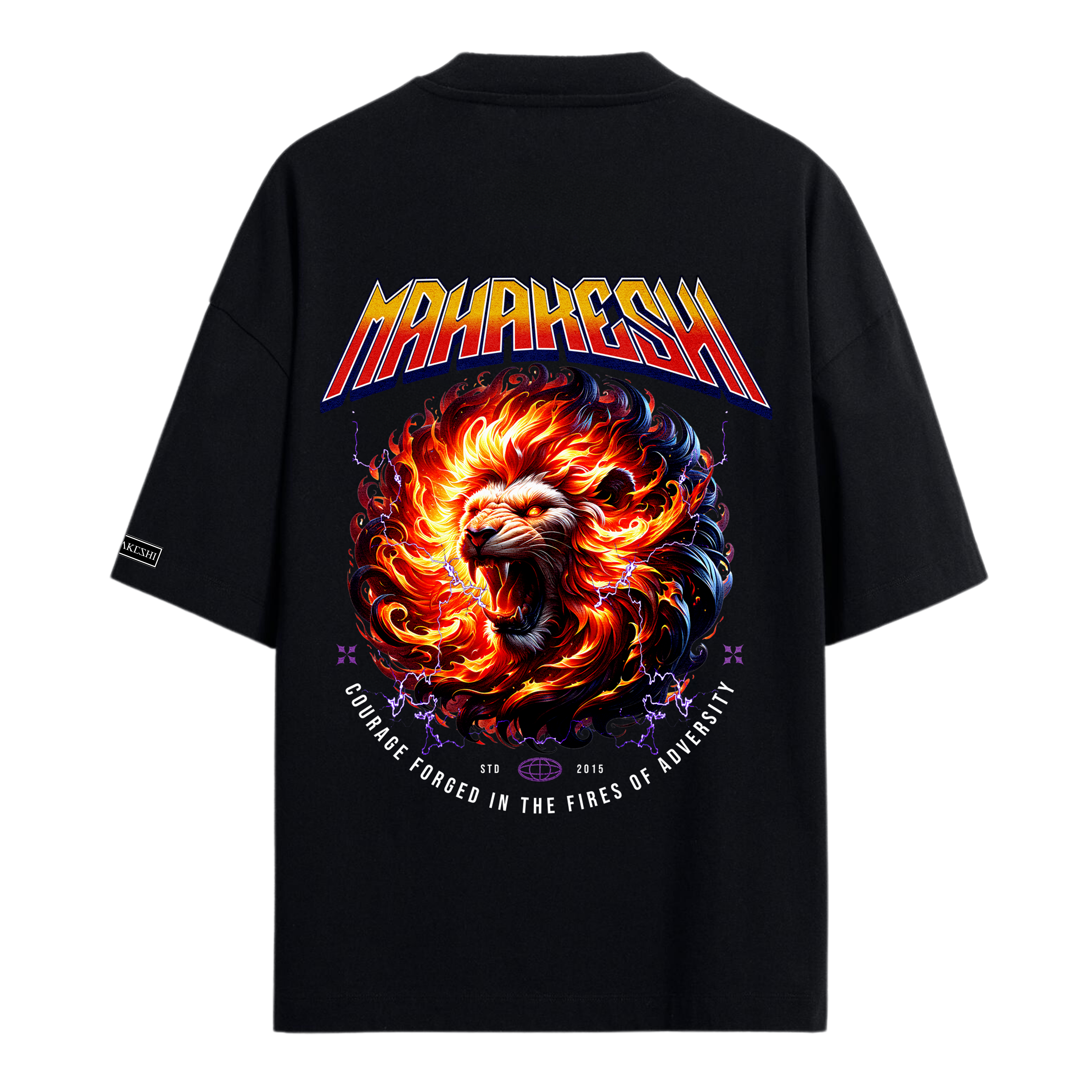 Oversized Lion Fire Space