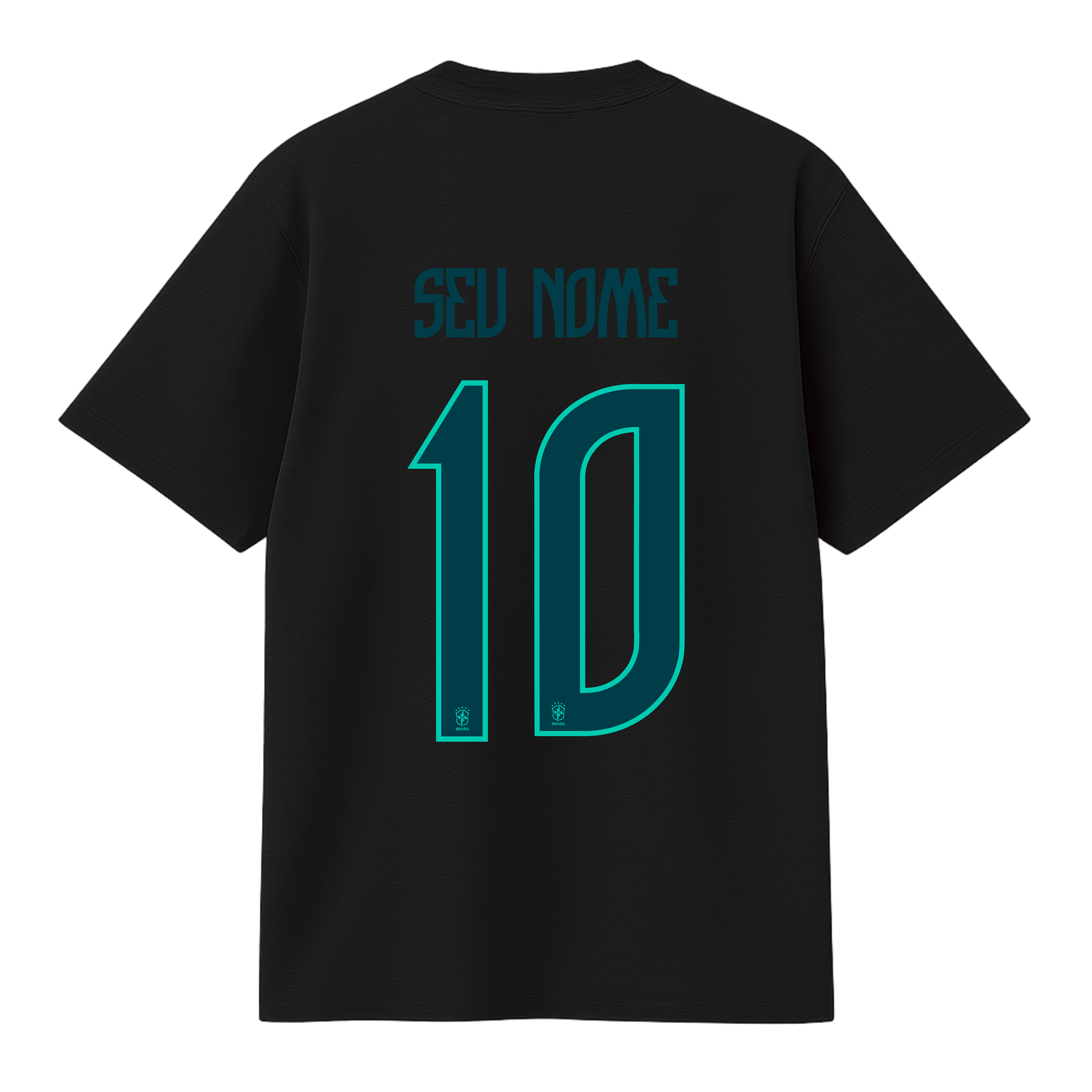Camisa Long Line Brasil Gold