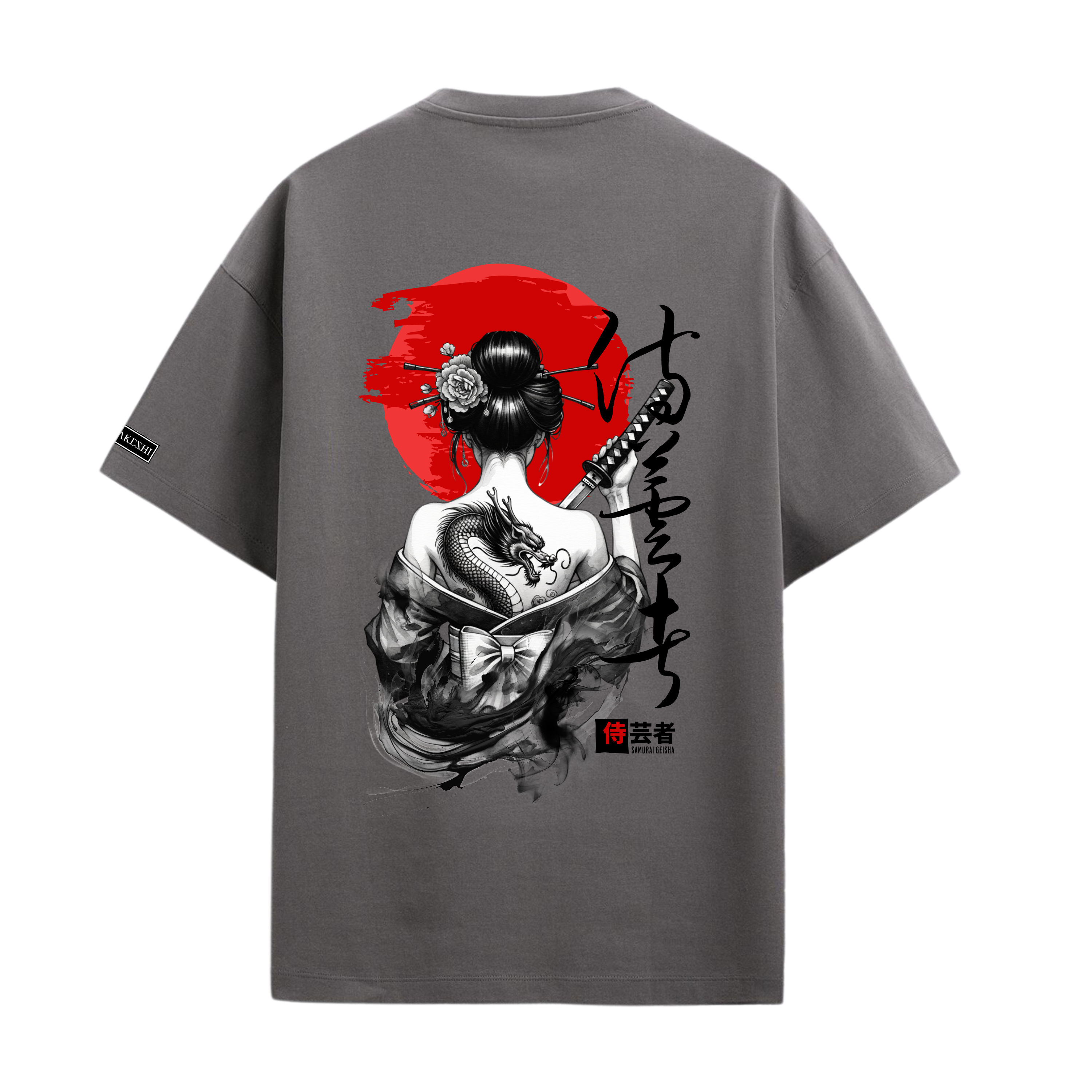 Oversized Samurai woman