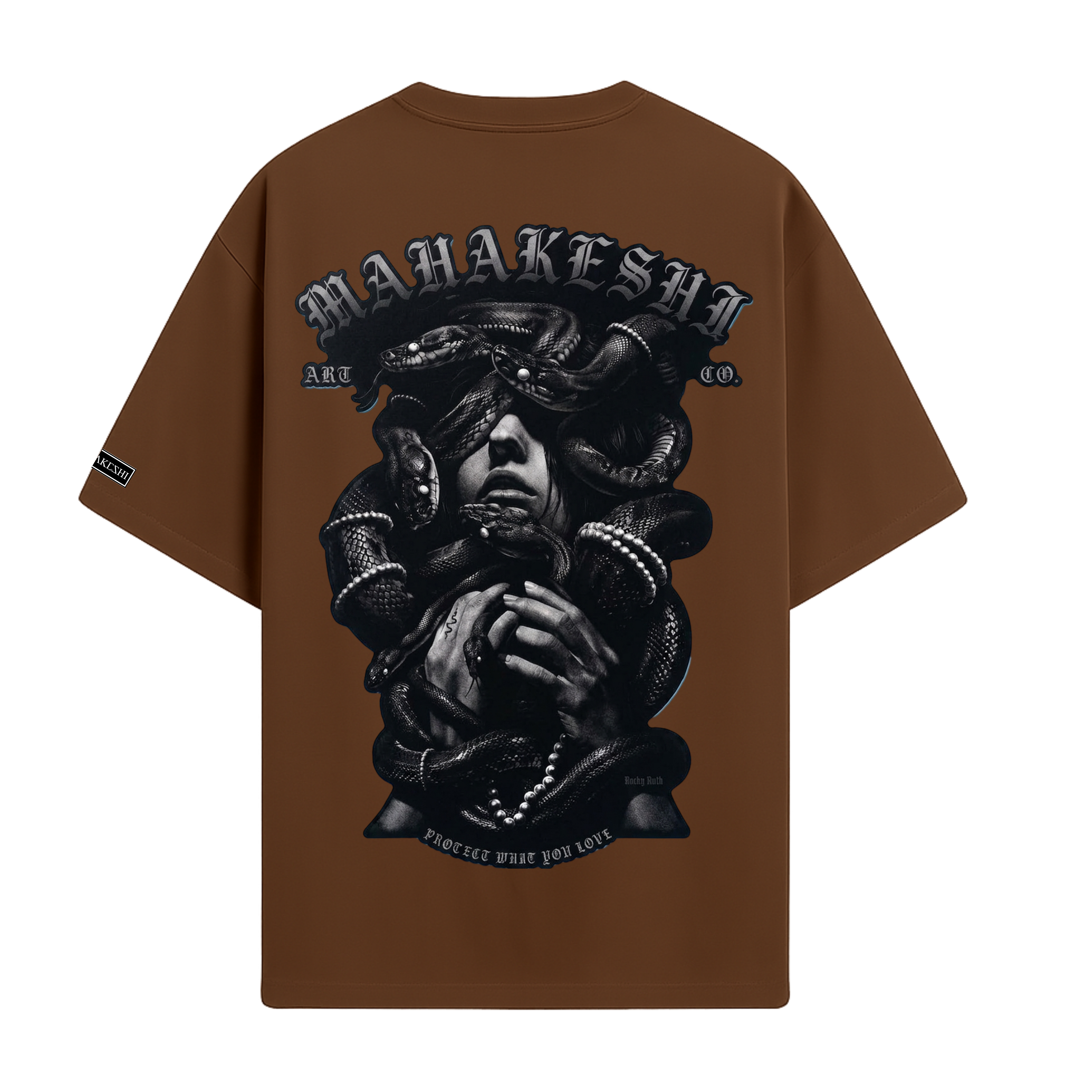 Oversized Medusa Noir