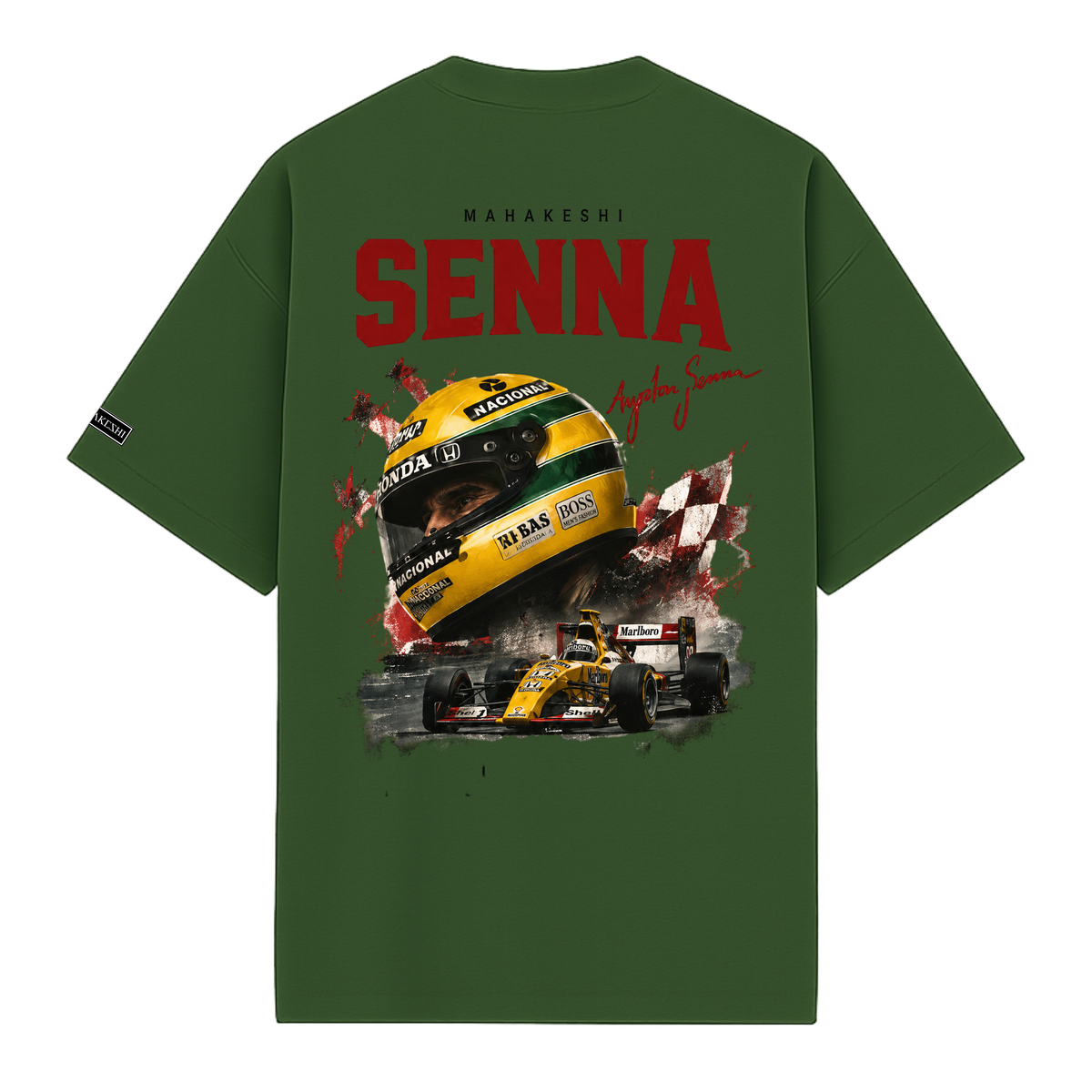 Oversized Airton Senna