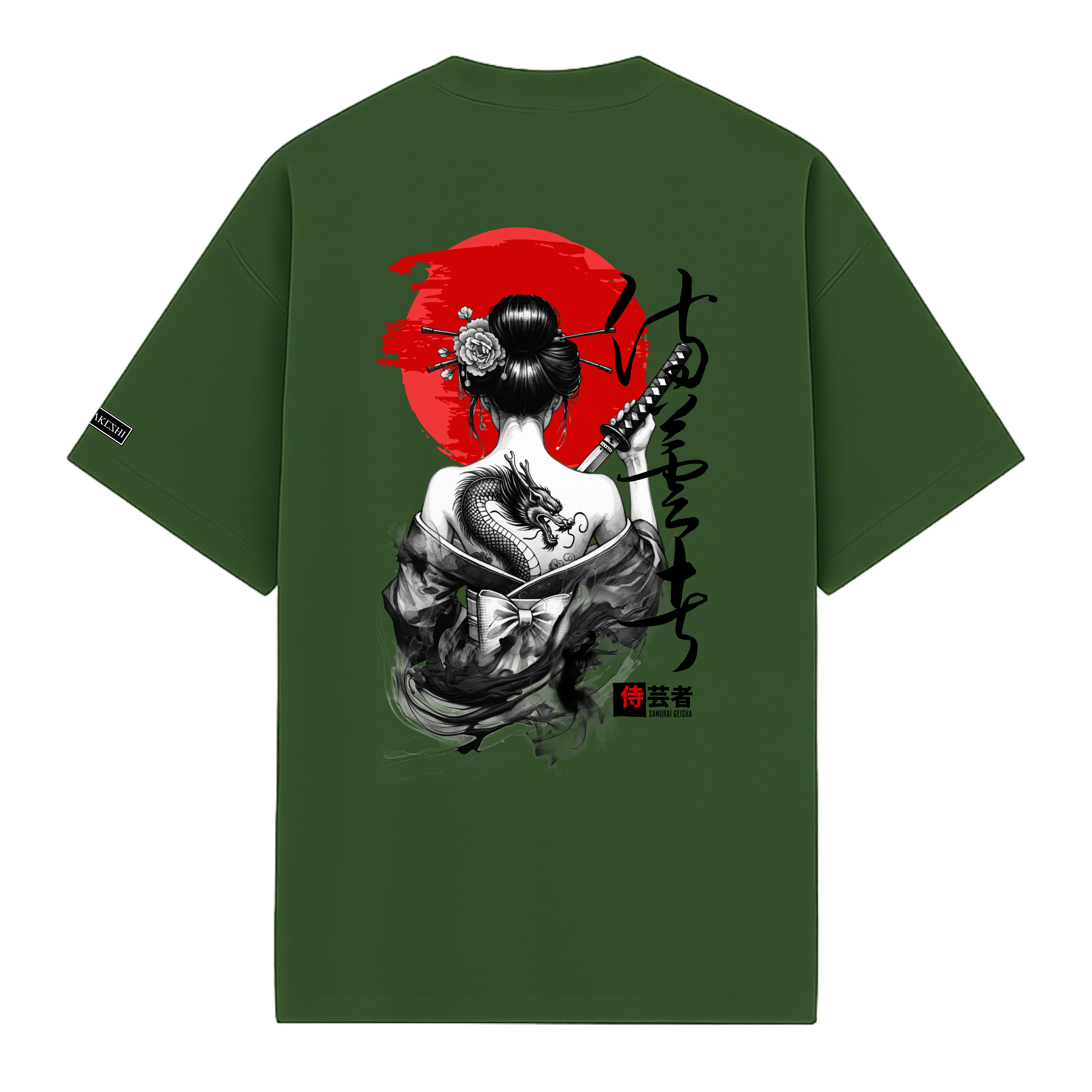 Oversized Samurai woman