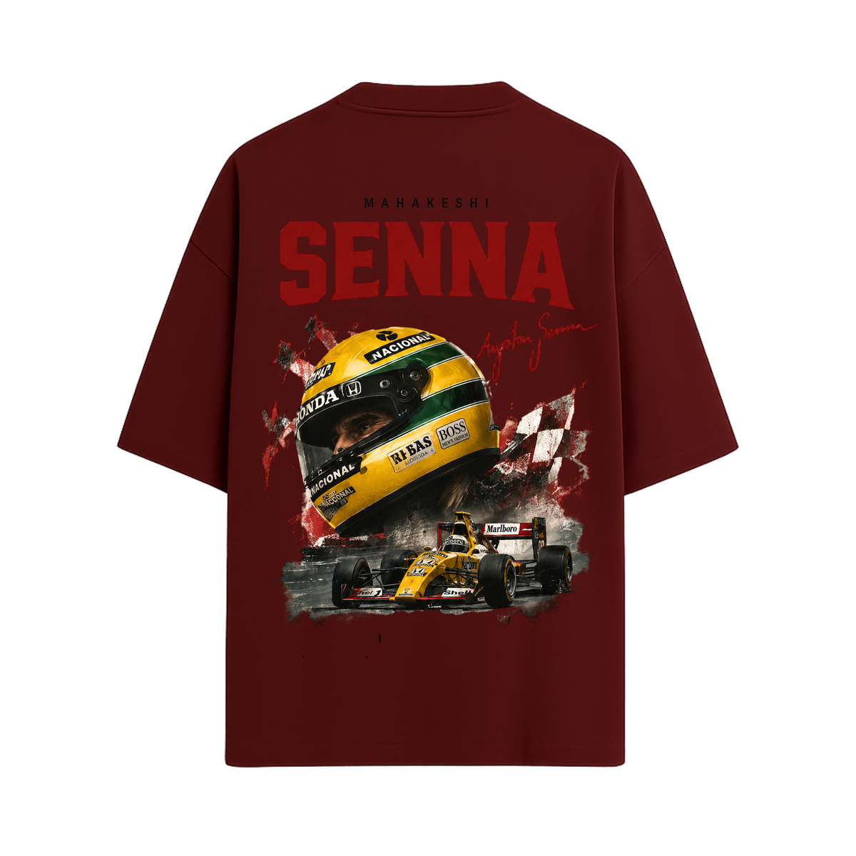 Oversized Airton Senna