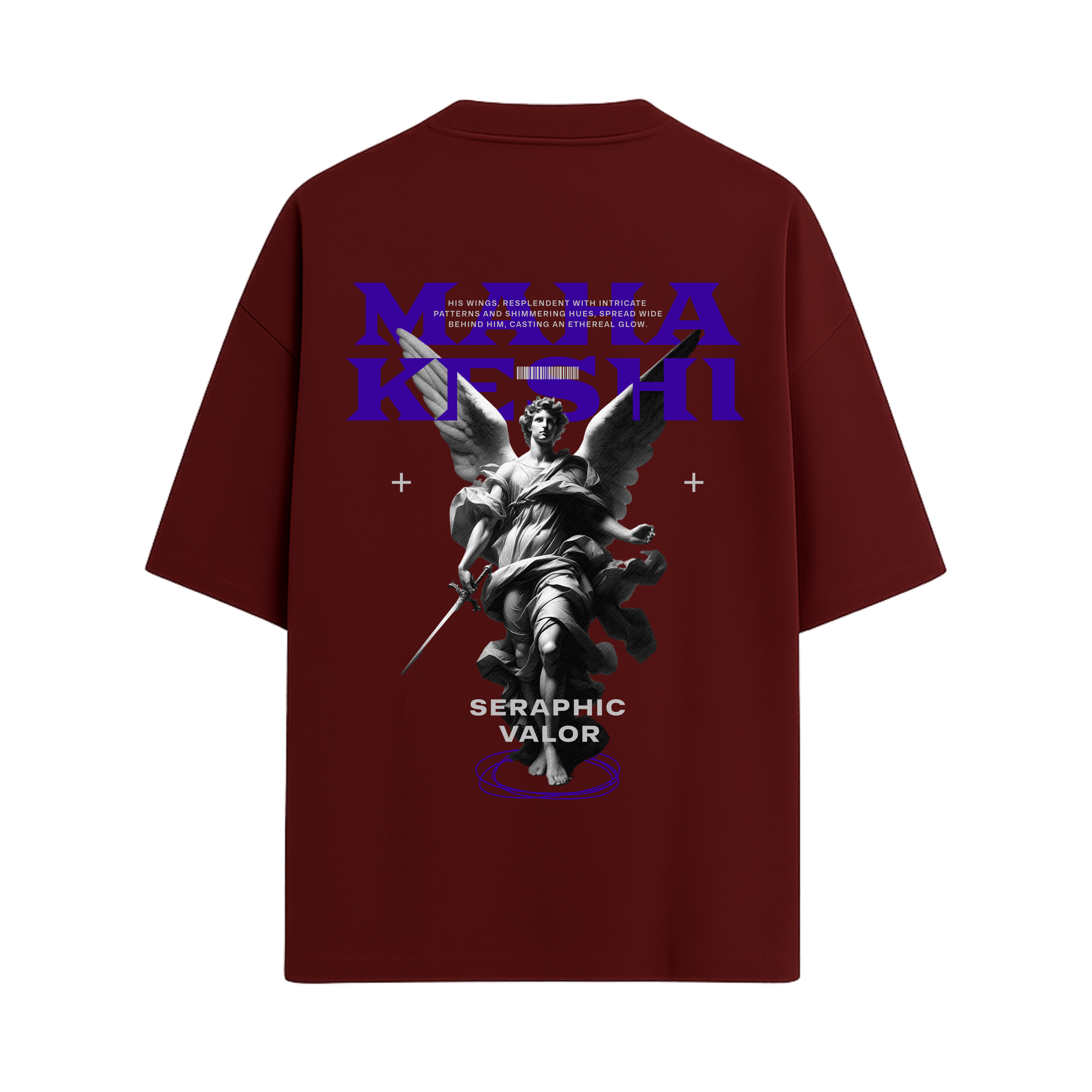 Oversized Purple Sword Angel