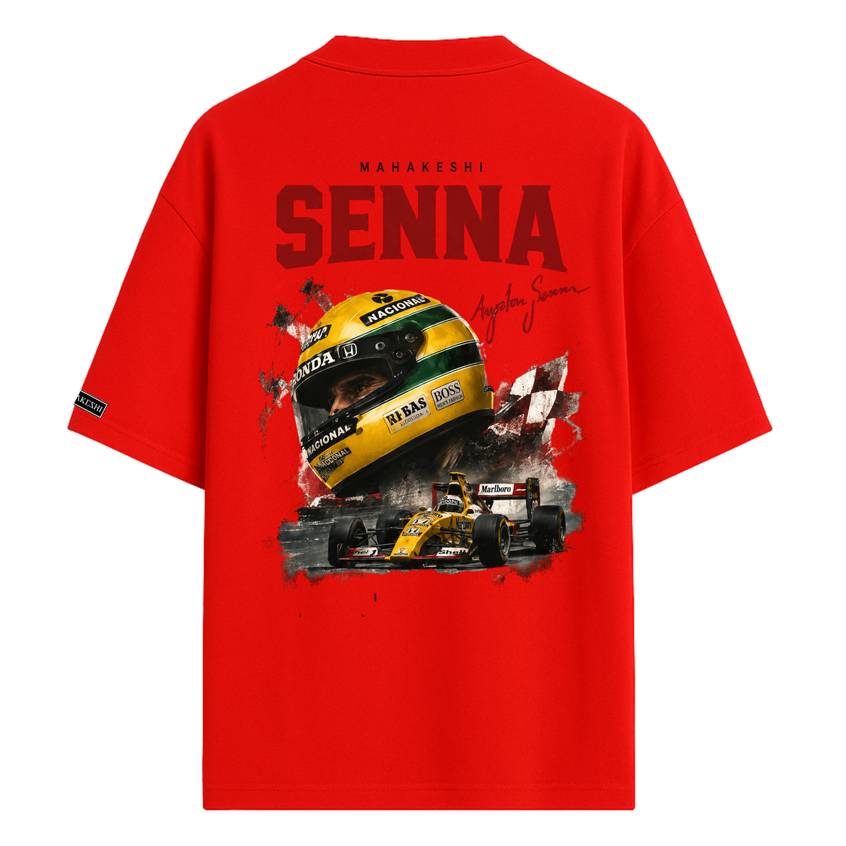 Oversized Airton Senna