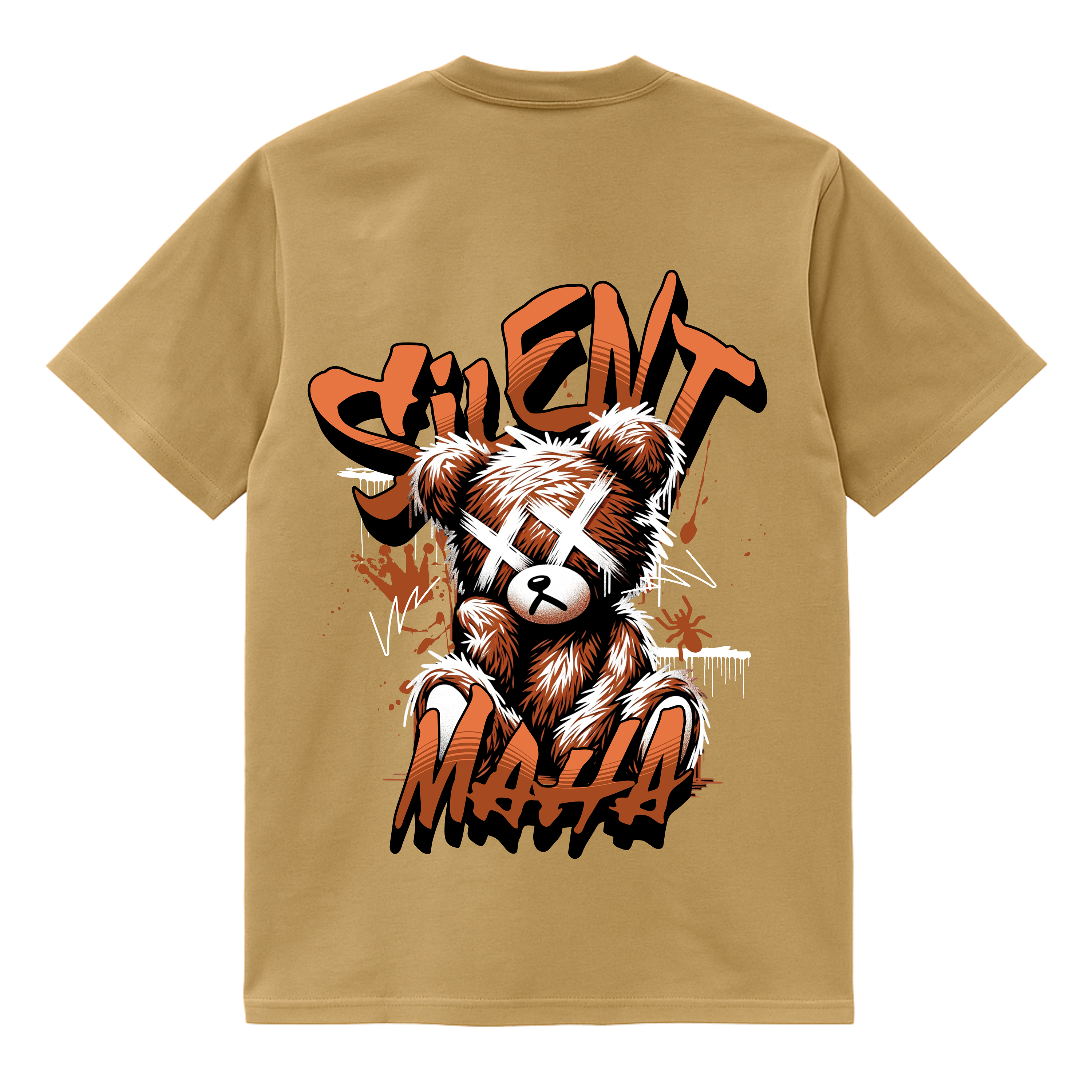 Camisa Long Line Bear Silent