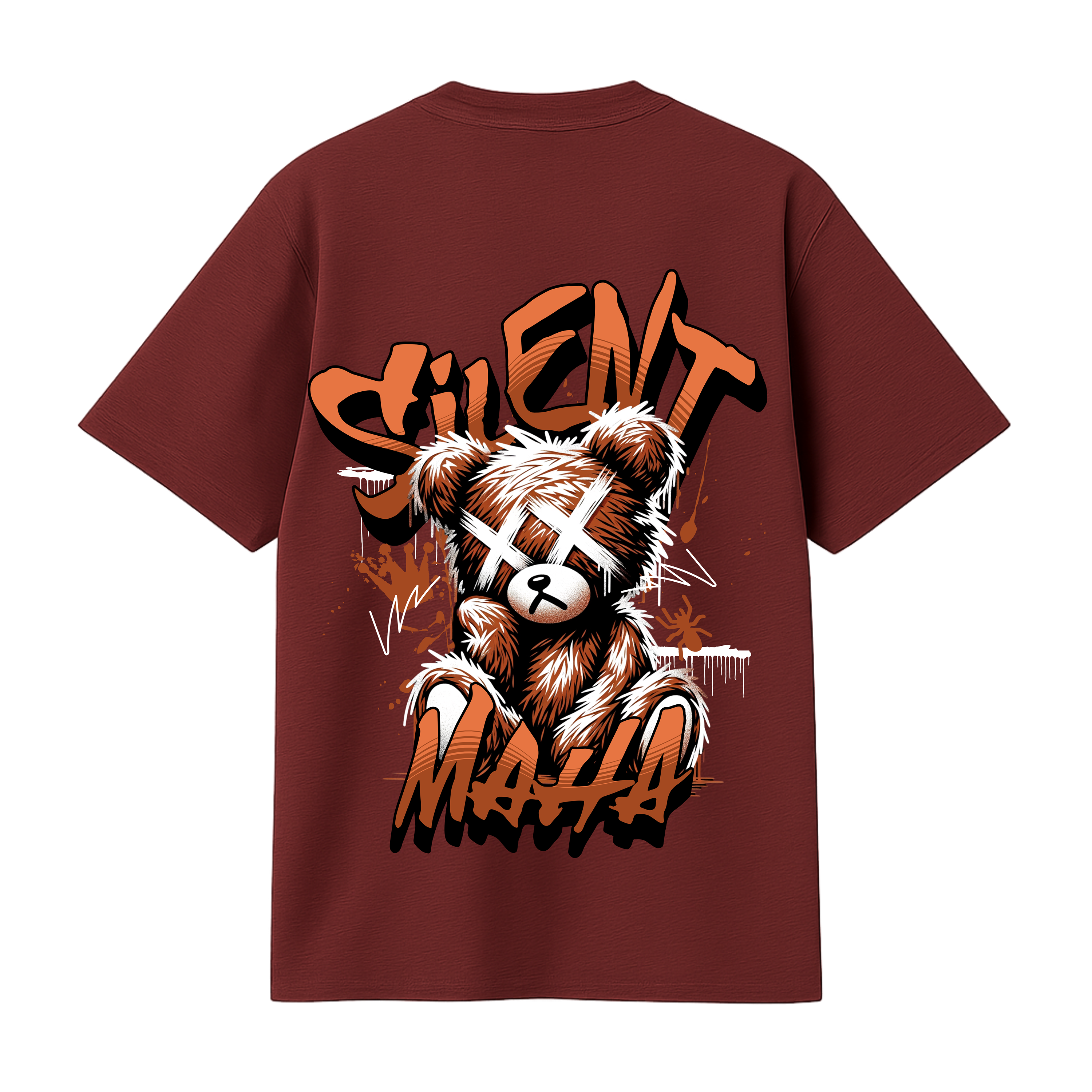 Camisa Long Line Bear Silent