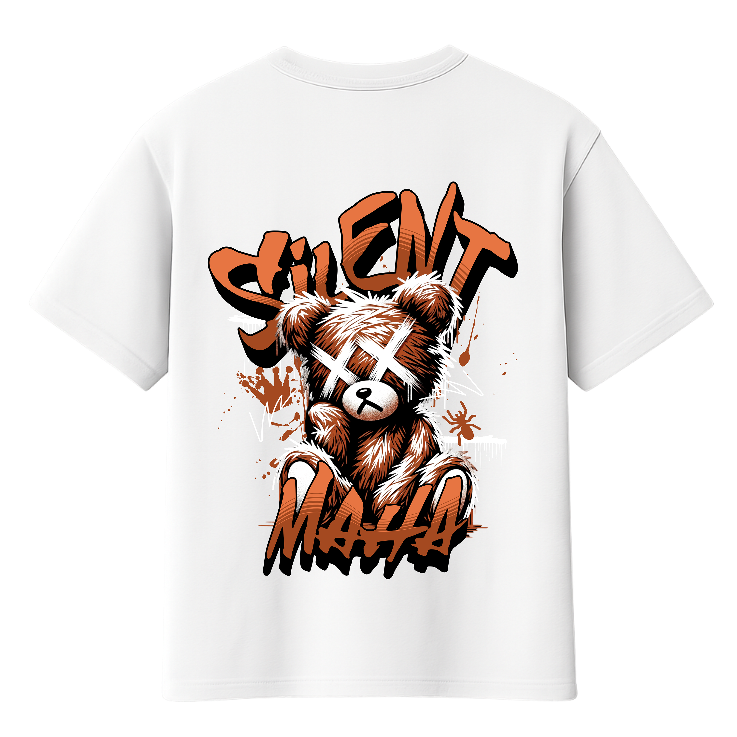 Camisa Long Line Bear Silent