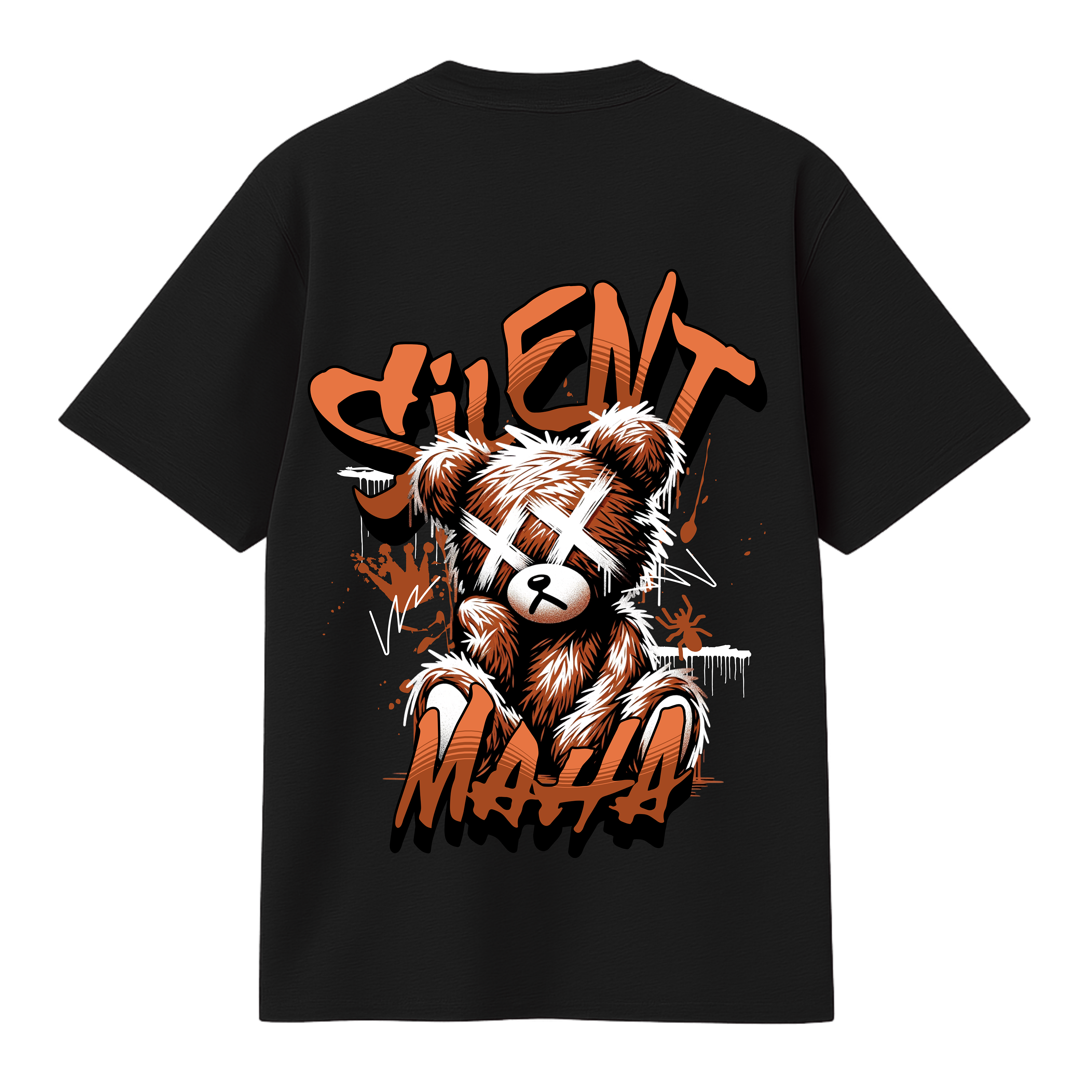Camisa Long Line Bear Silent
