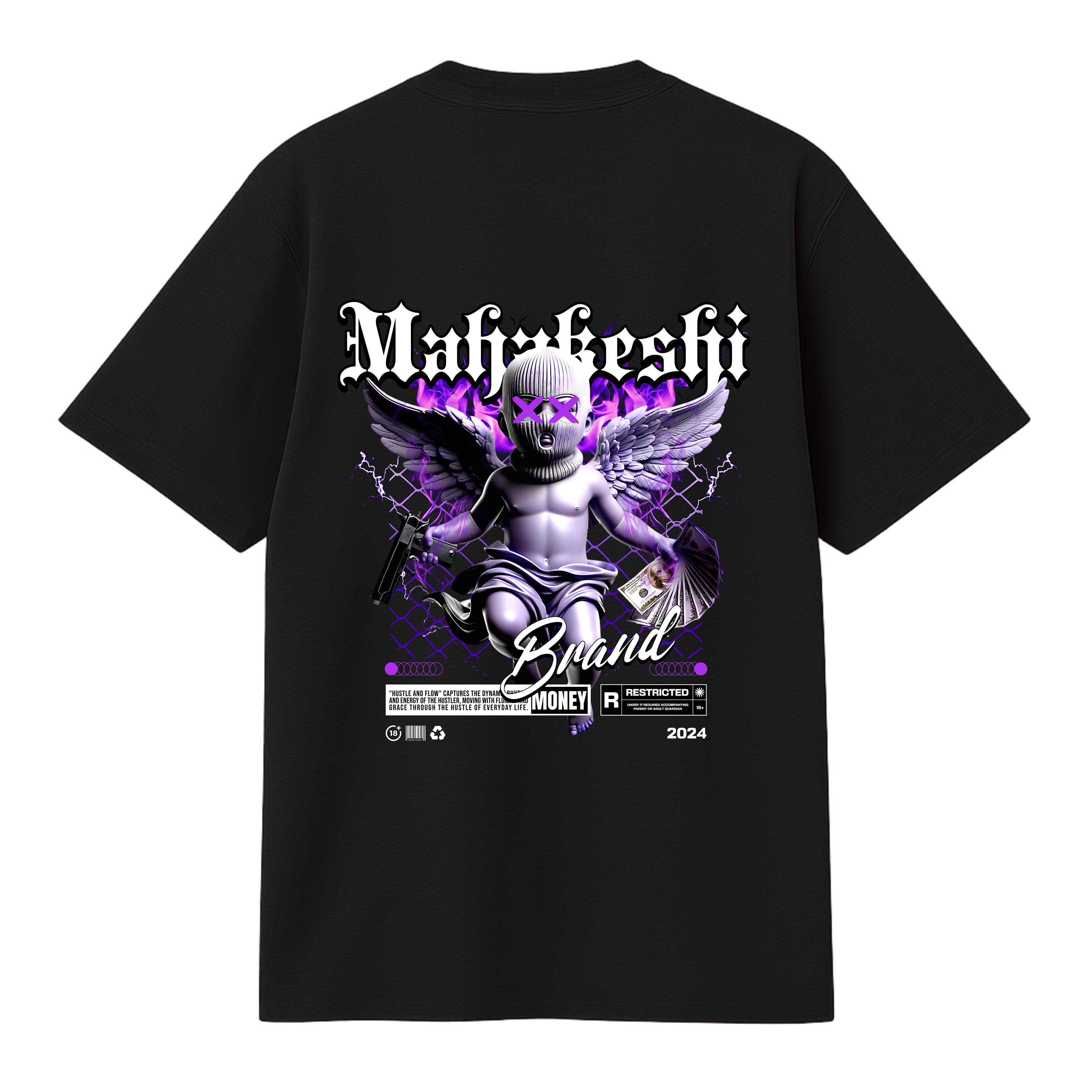 Camisa Long Line Angel