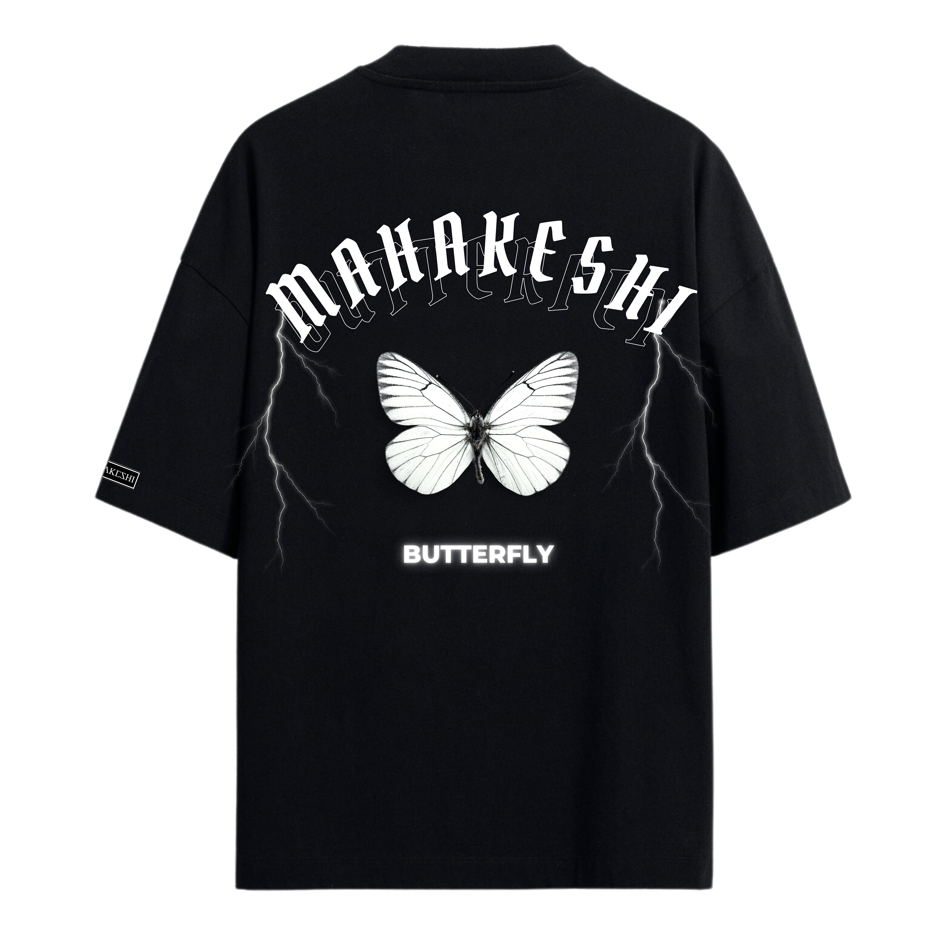 Oversized Buttlefly White