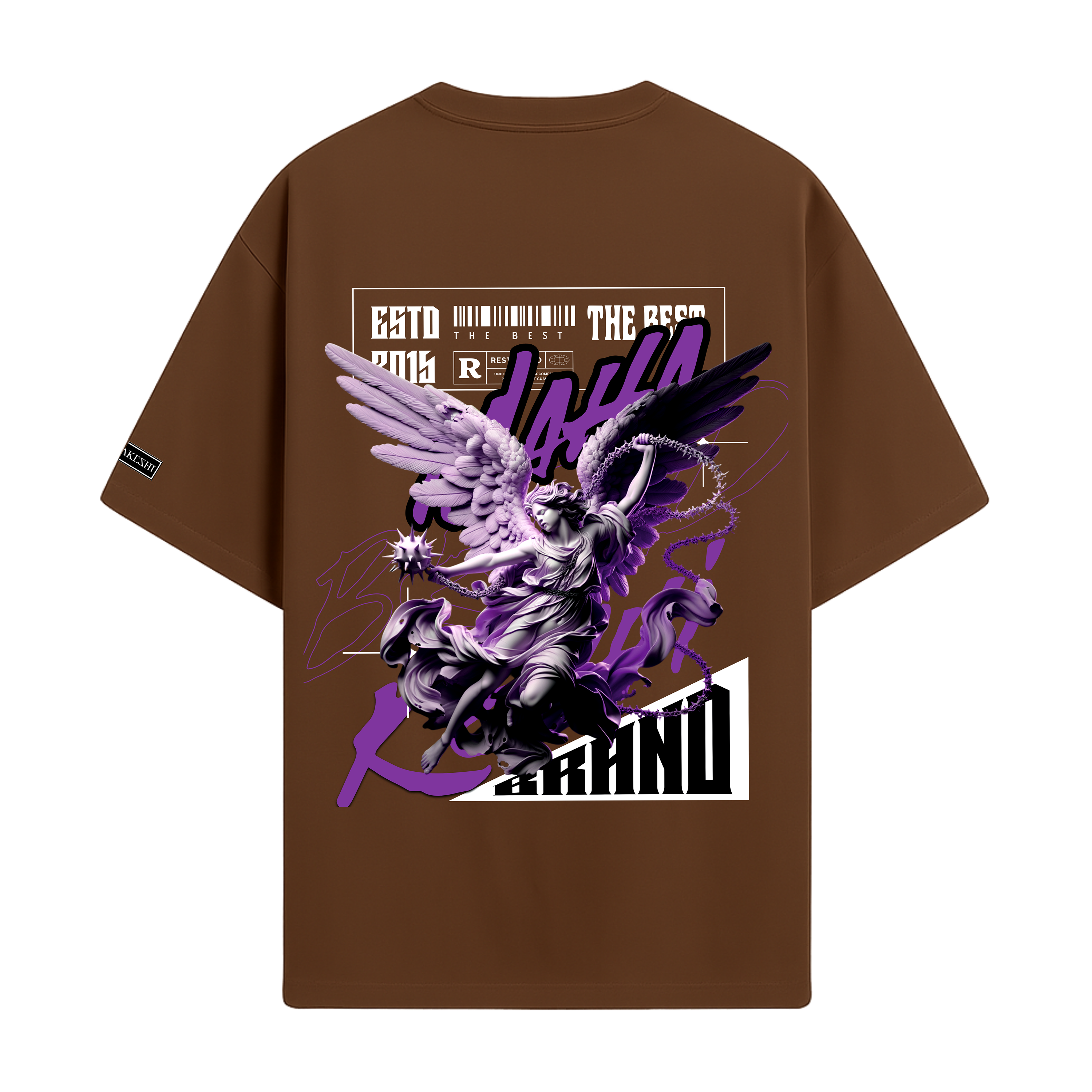 Oversized Angel Purple