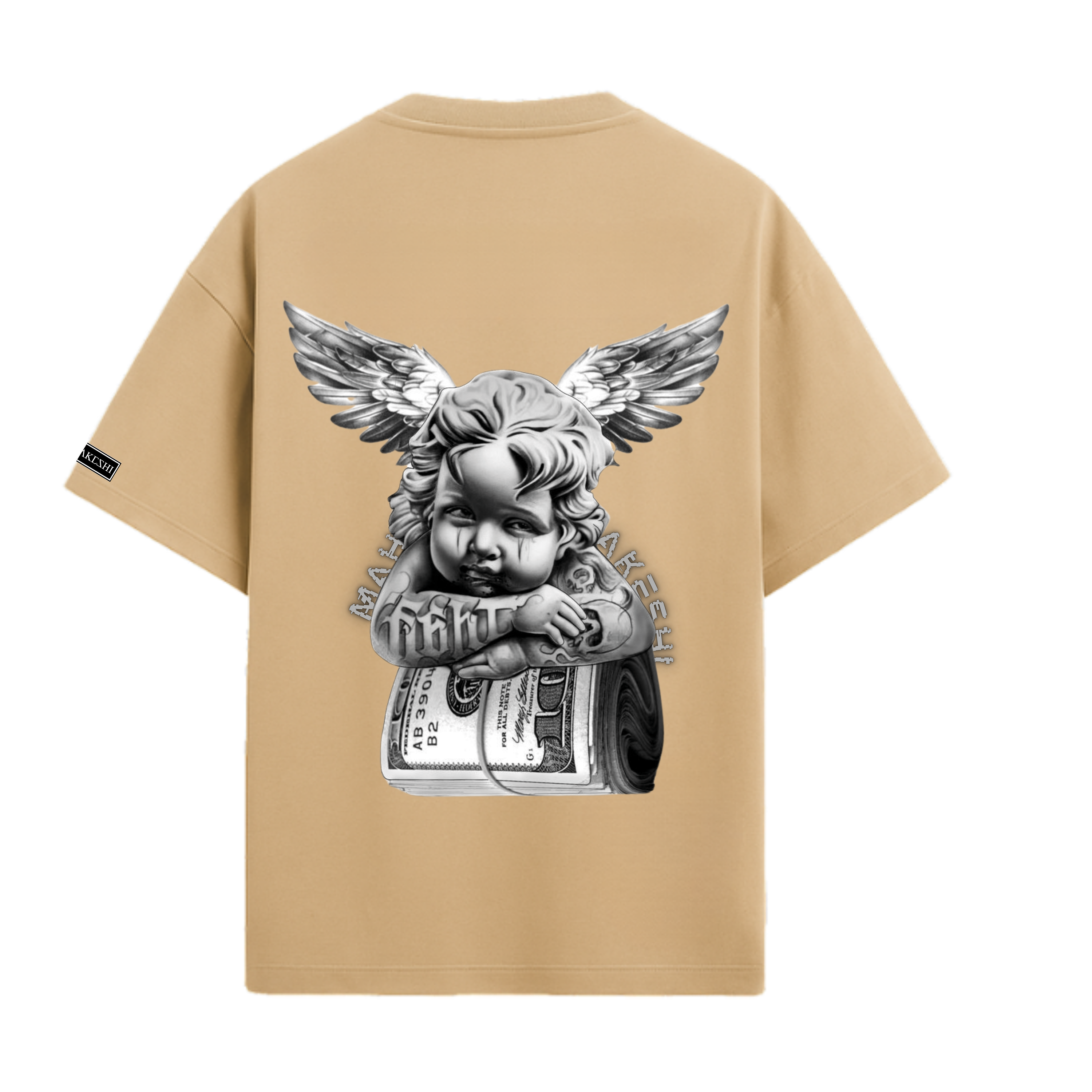 Oversized Angel Tatto