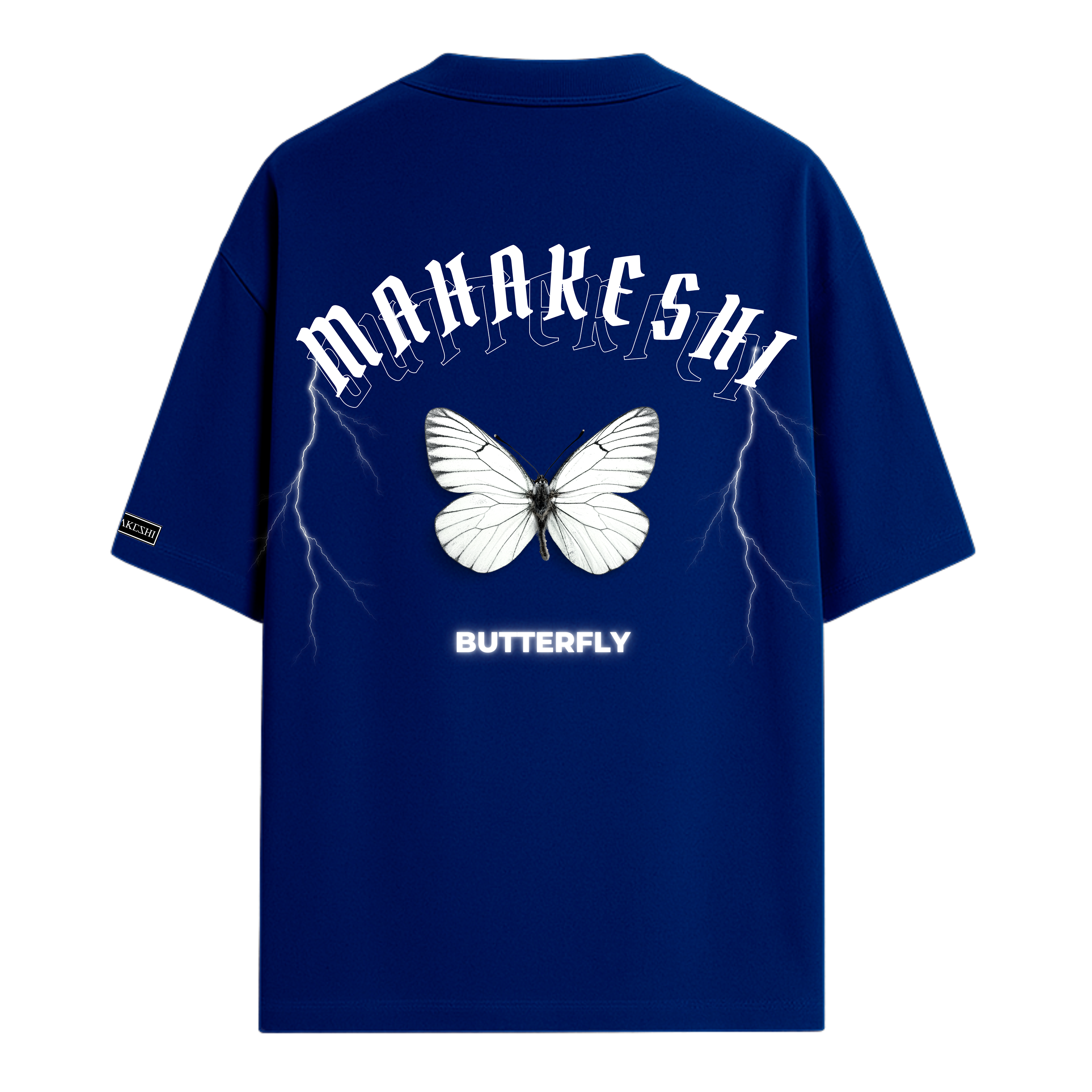 Oversized Buttlefly White