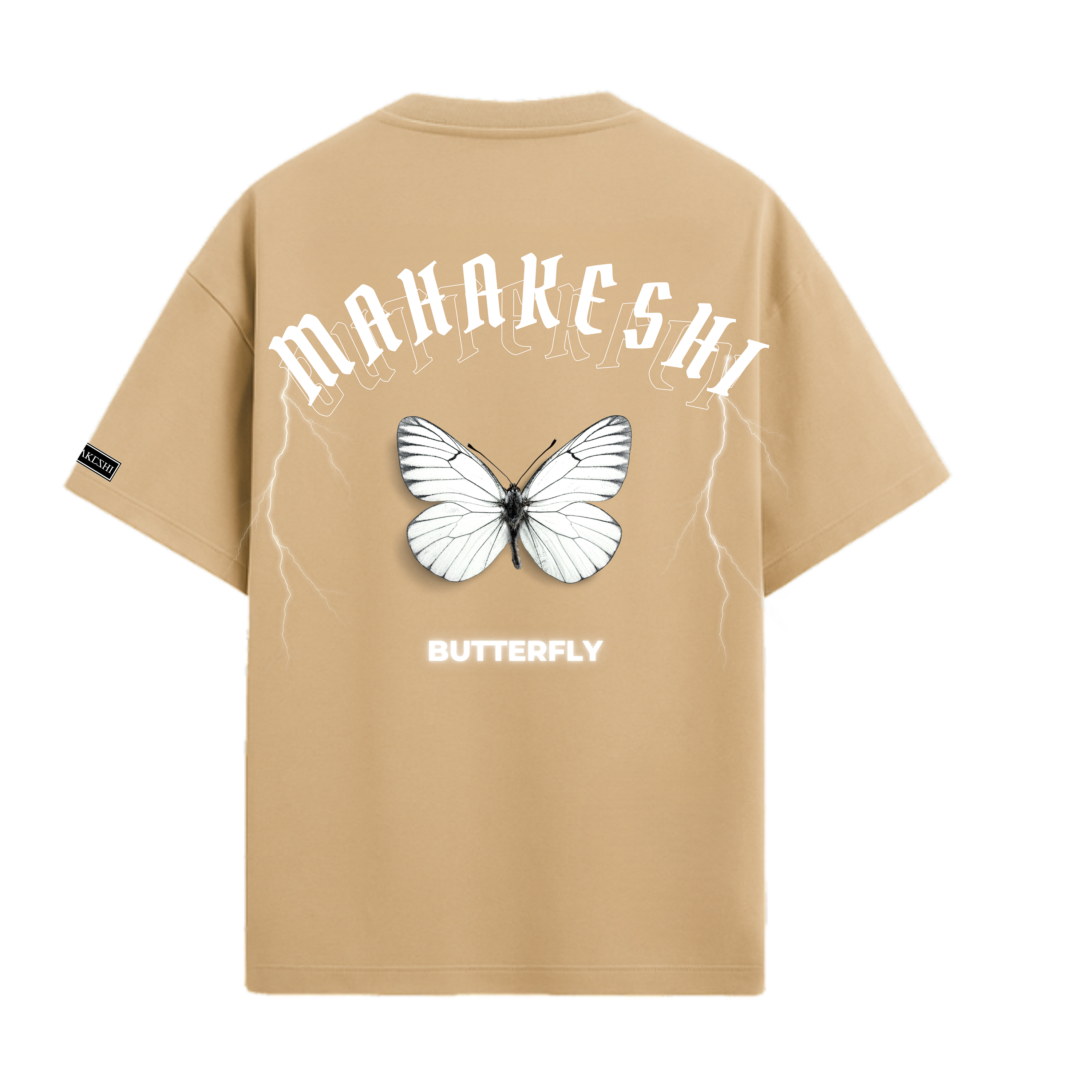 Oversized Buttlefly White