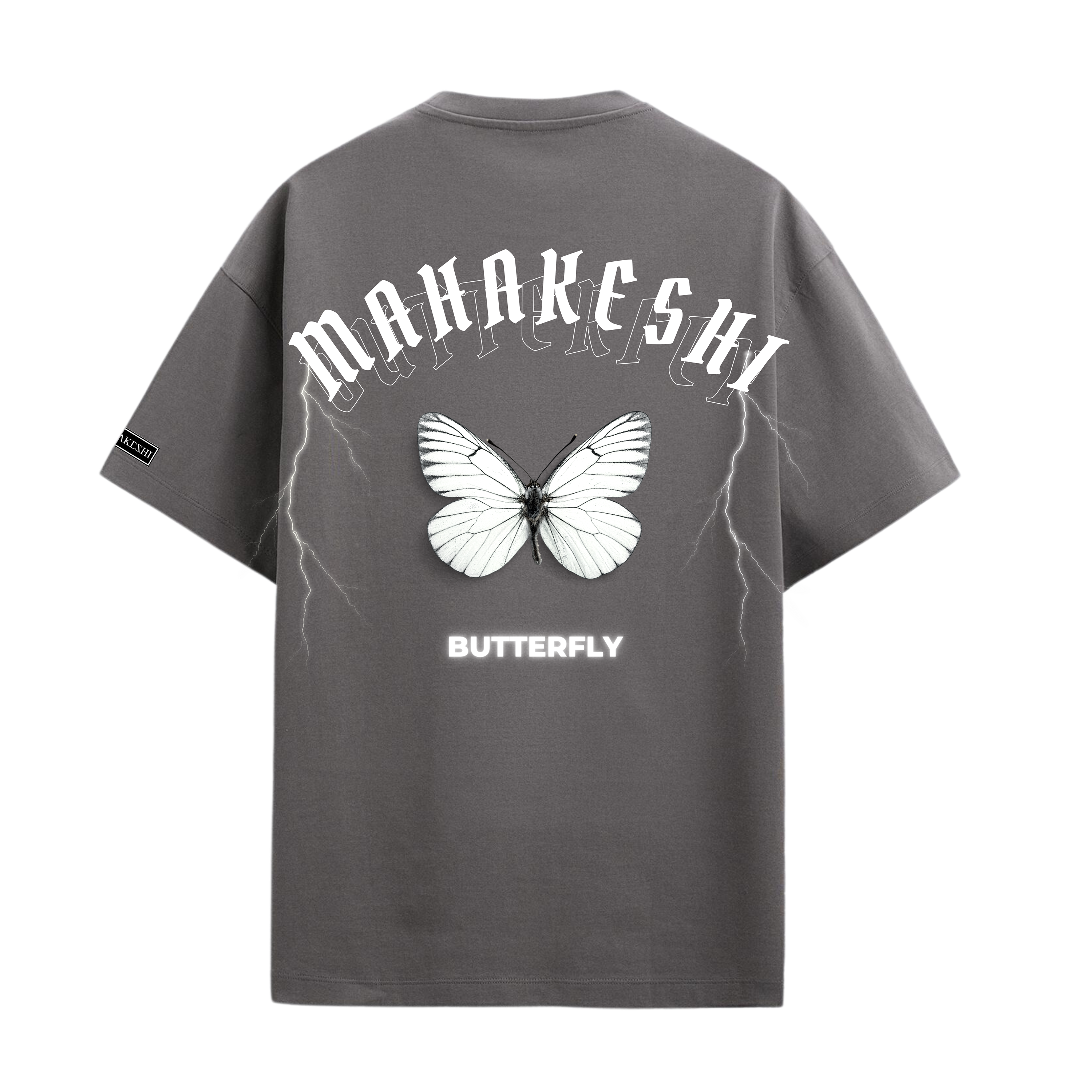 Oversized Buttlefly White