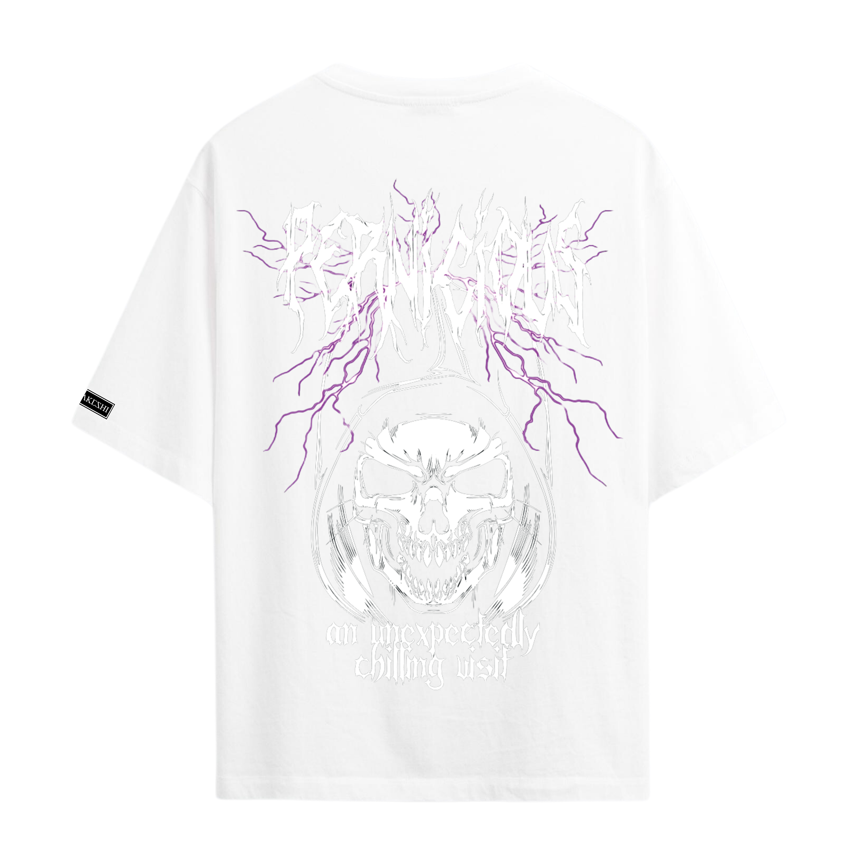 Oversized White Skull