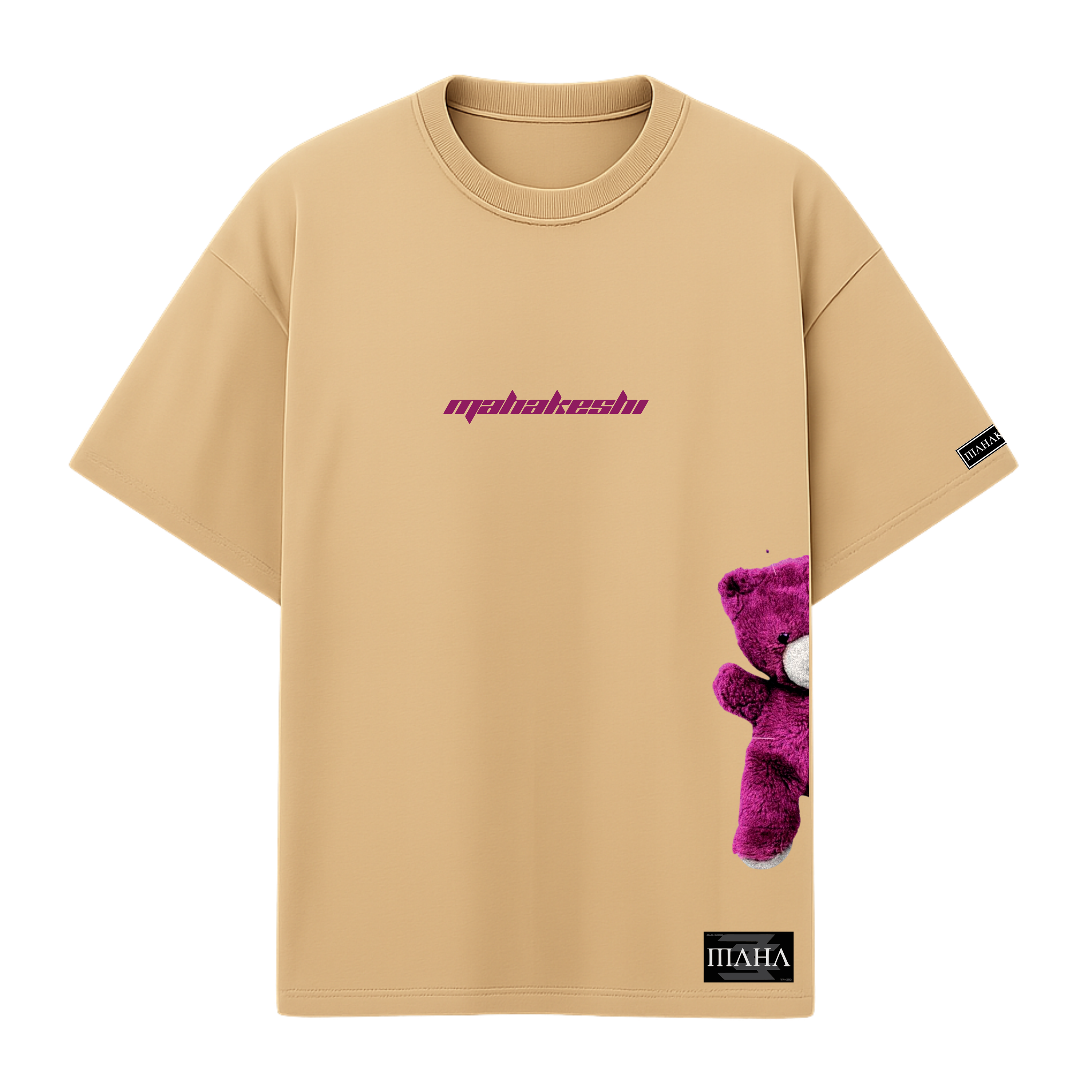 Oversized Bear Purple