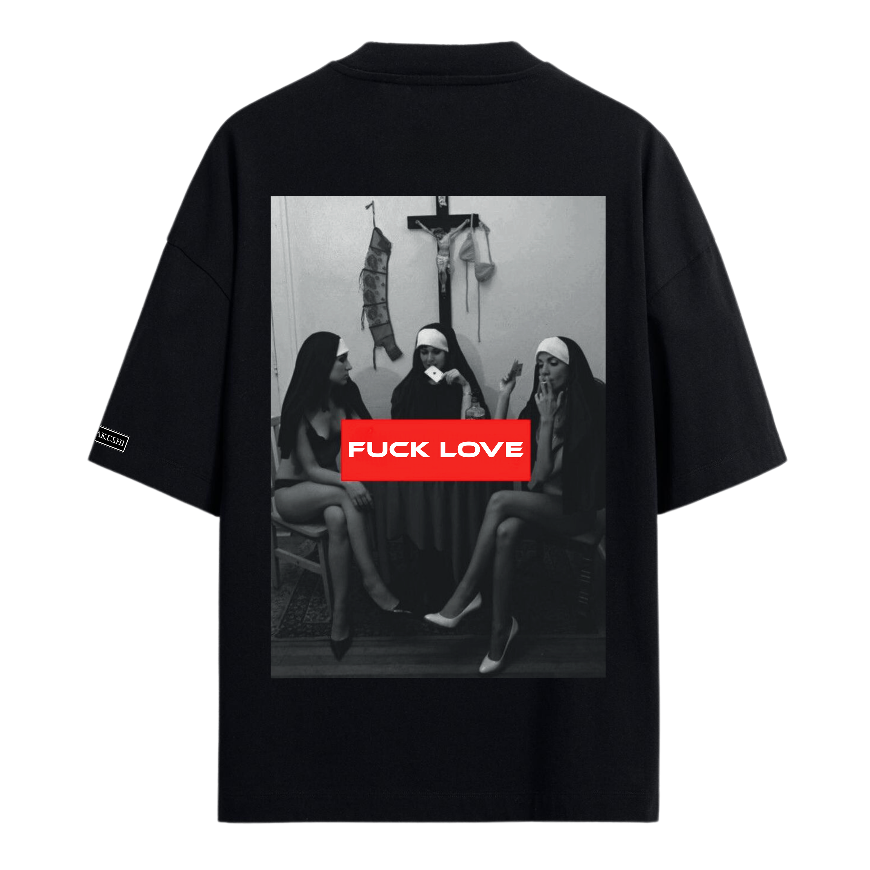 Oversized Red Funk Love