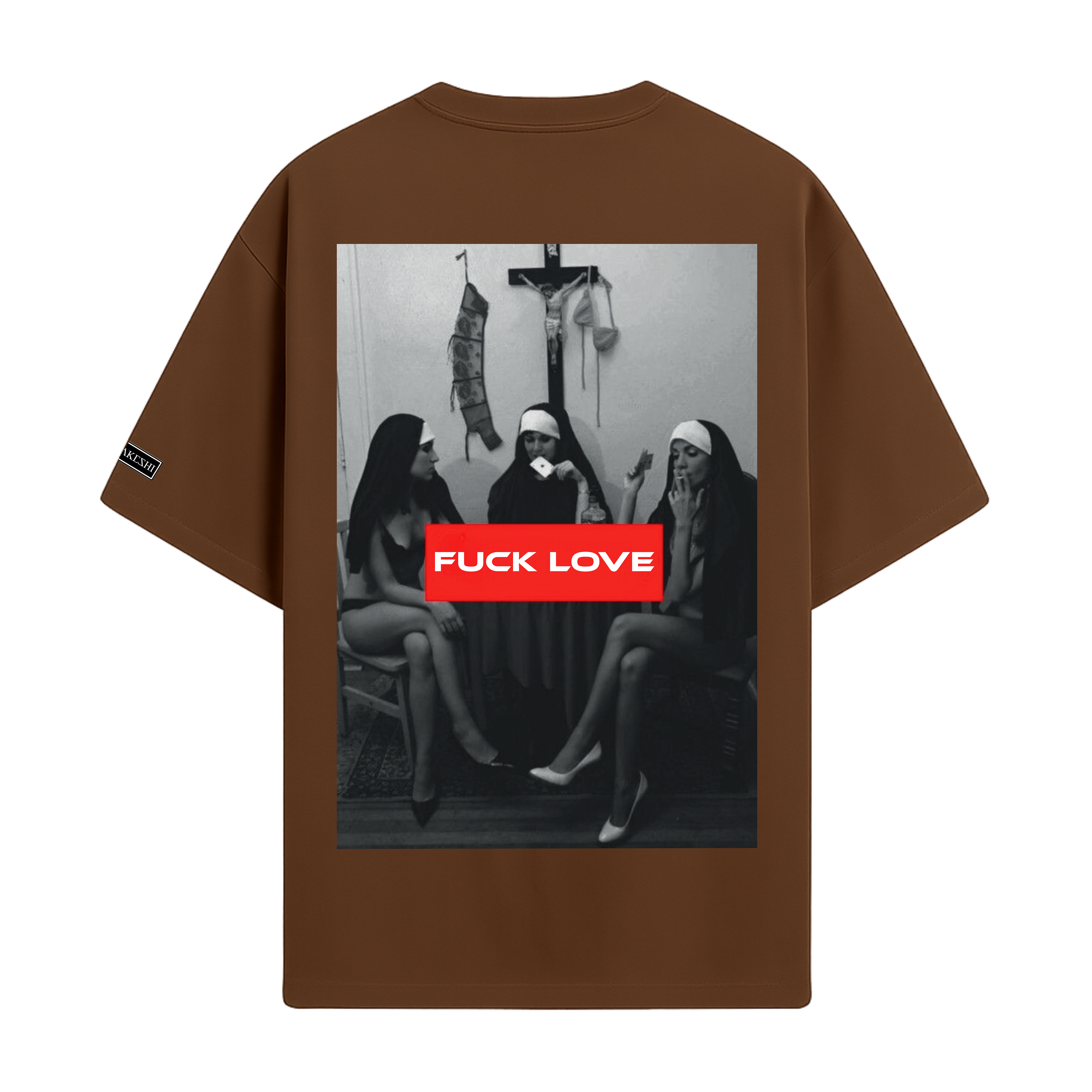Oversized Red Funk Love