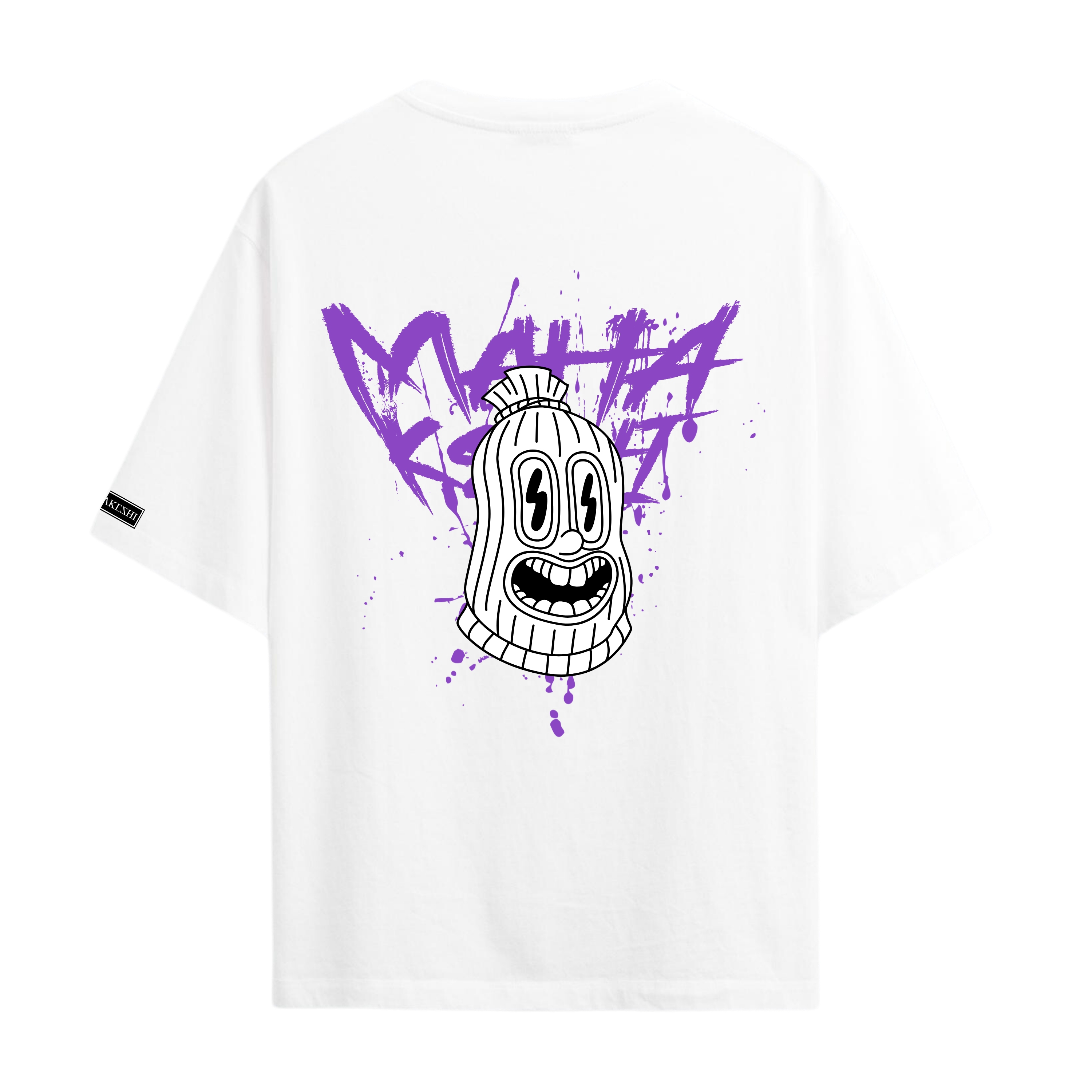 Oversized Smile bandit Cartoon