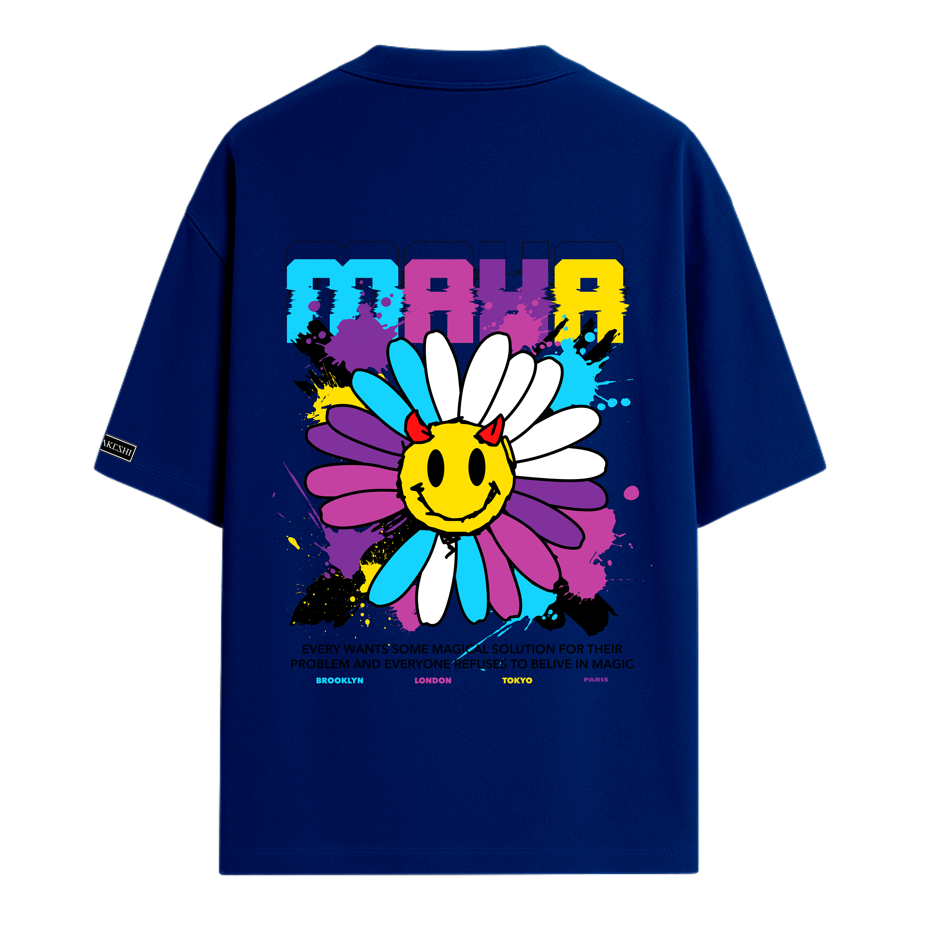 Oversized Smile Flowers