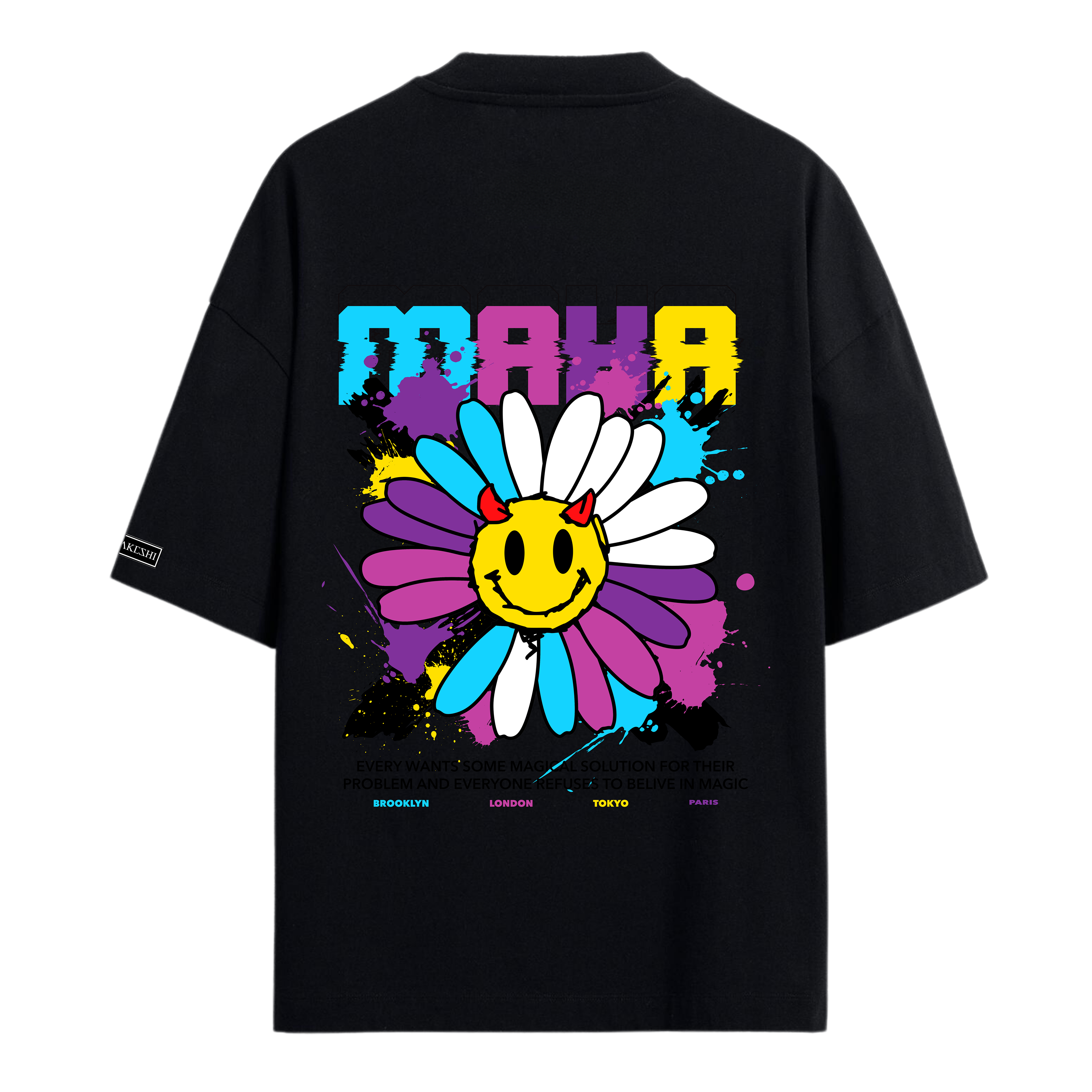Oversized Smile Flowers