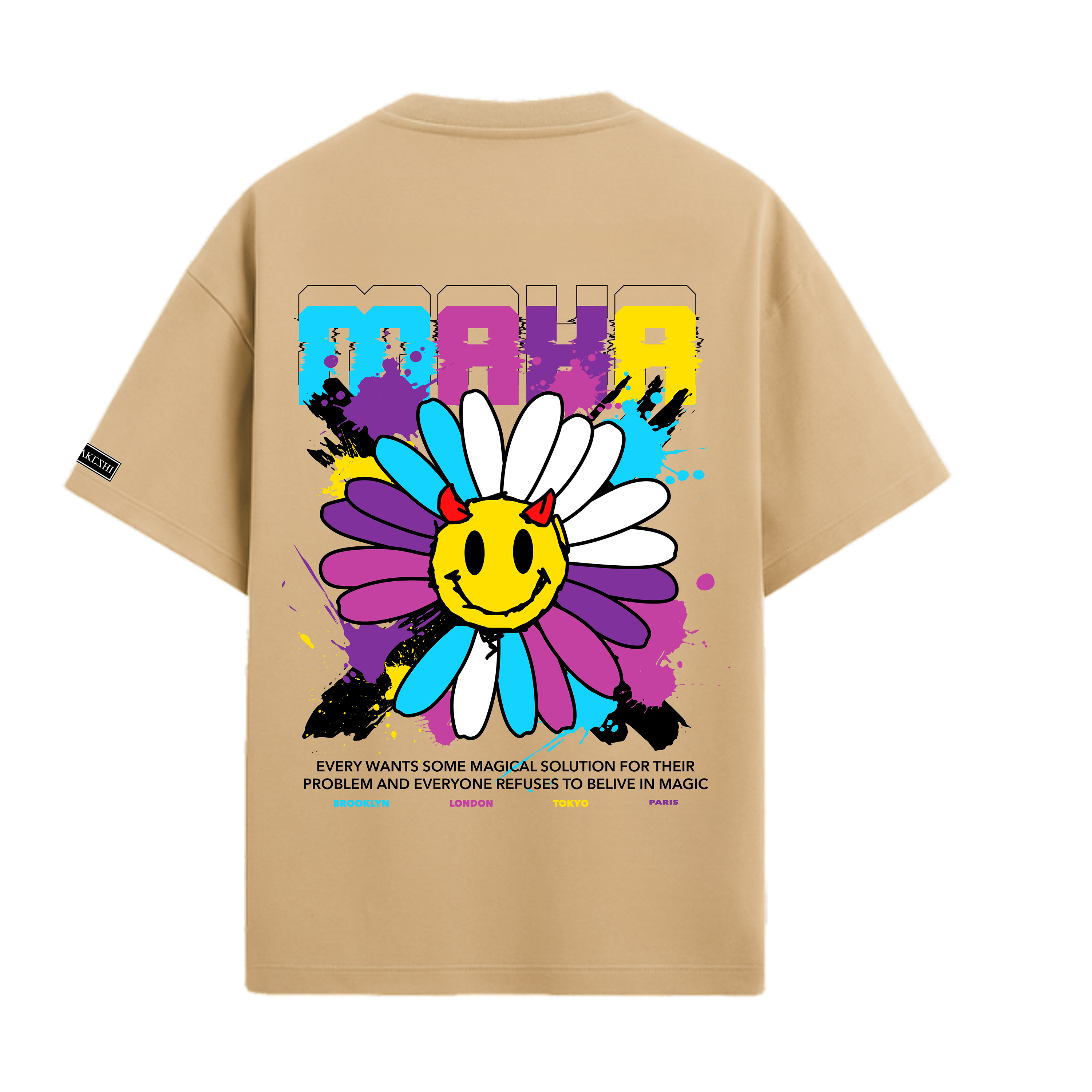 Oversized Smile Flowers