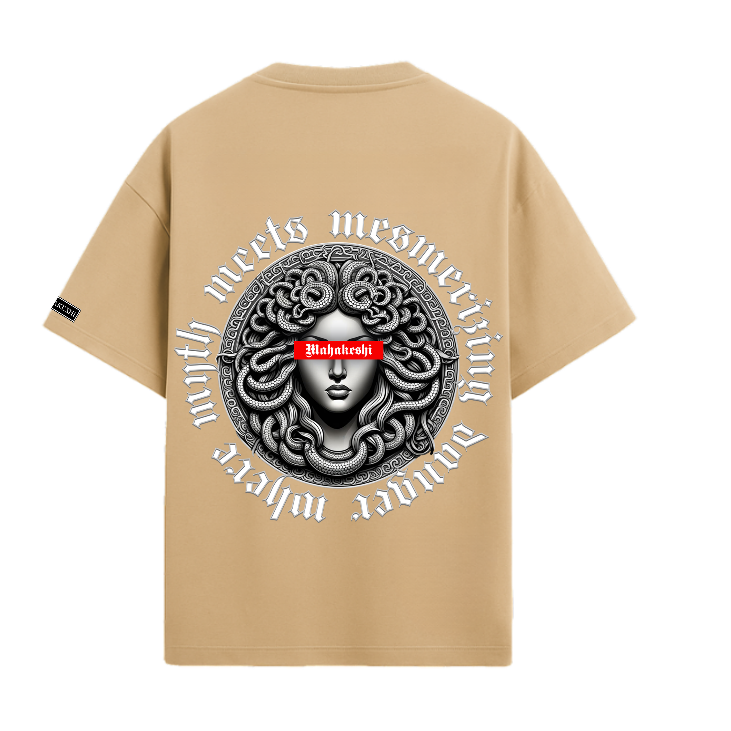 Oversized Stone Medusa
