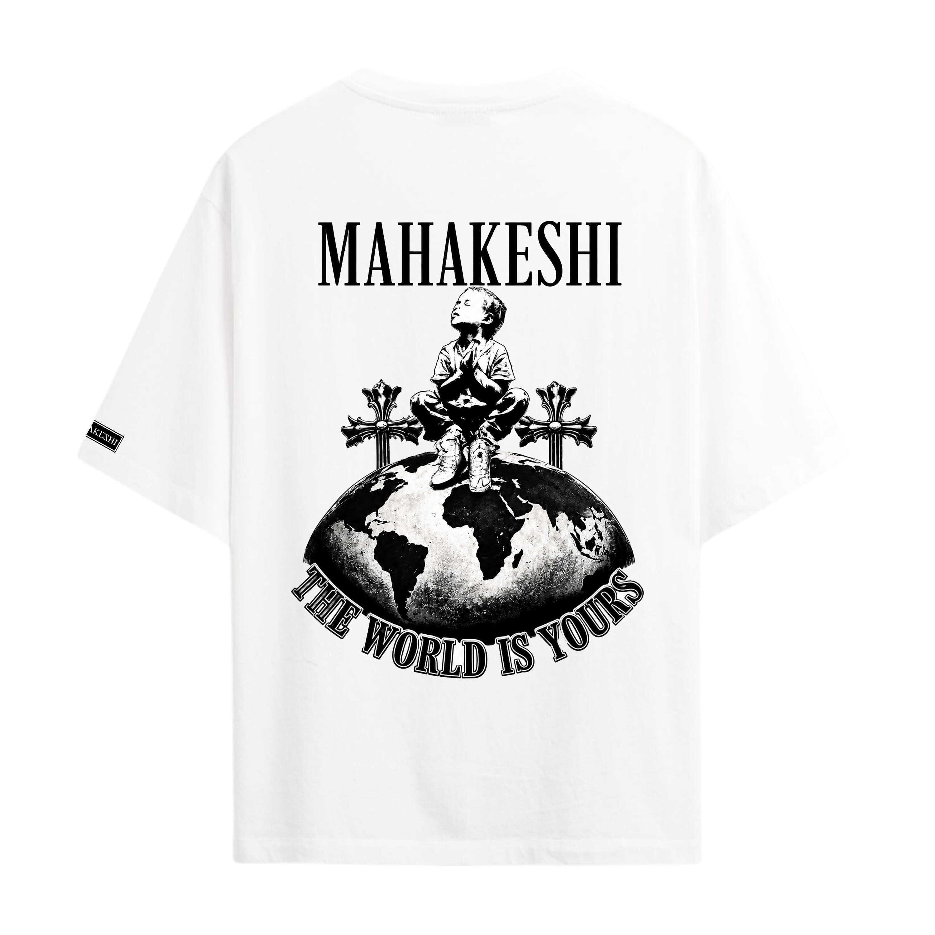 Oversized The World Is yours