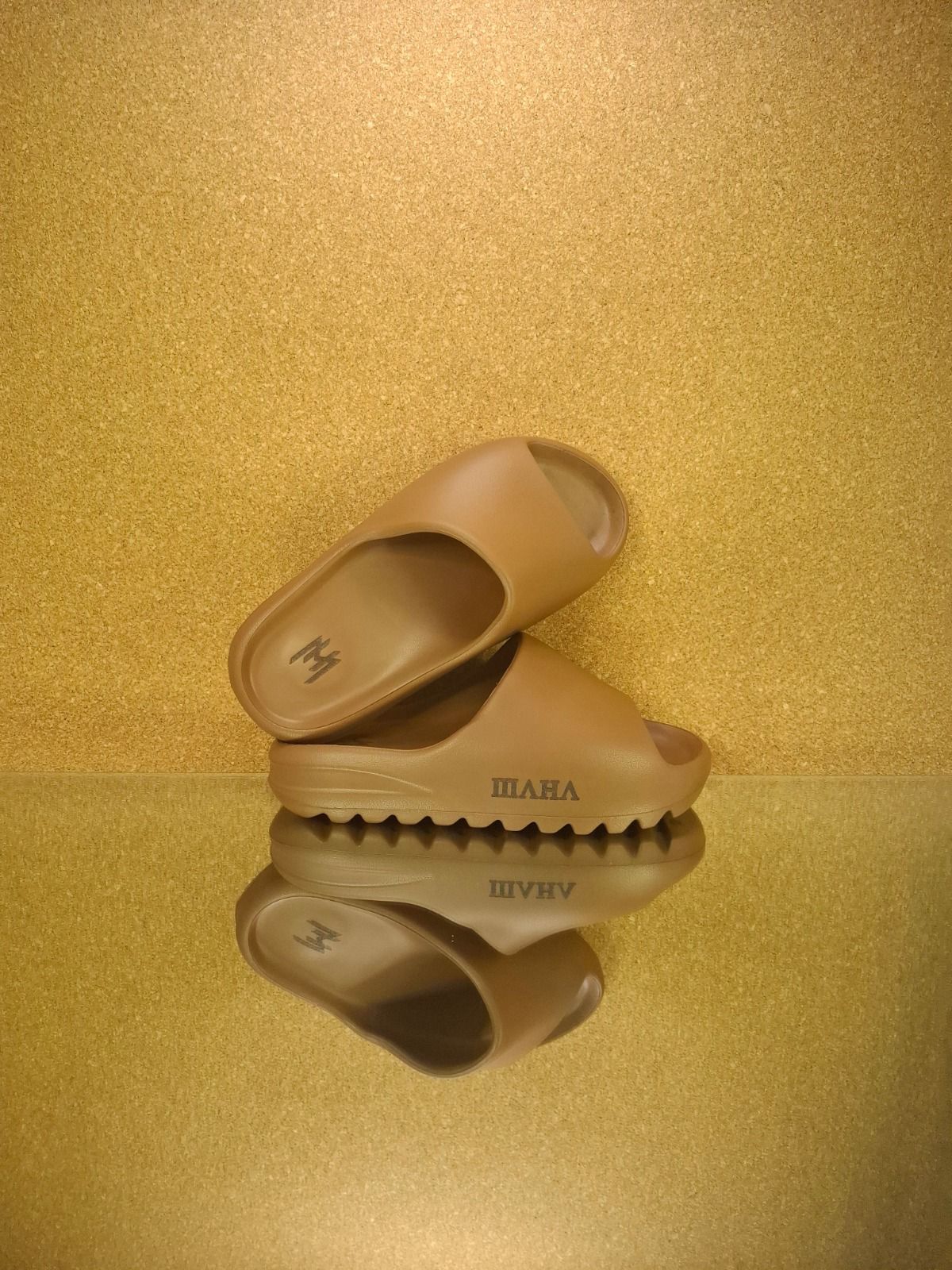 Chinelo Slide Neoblock Marrom