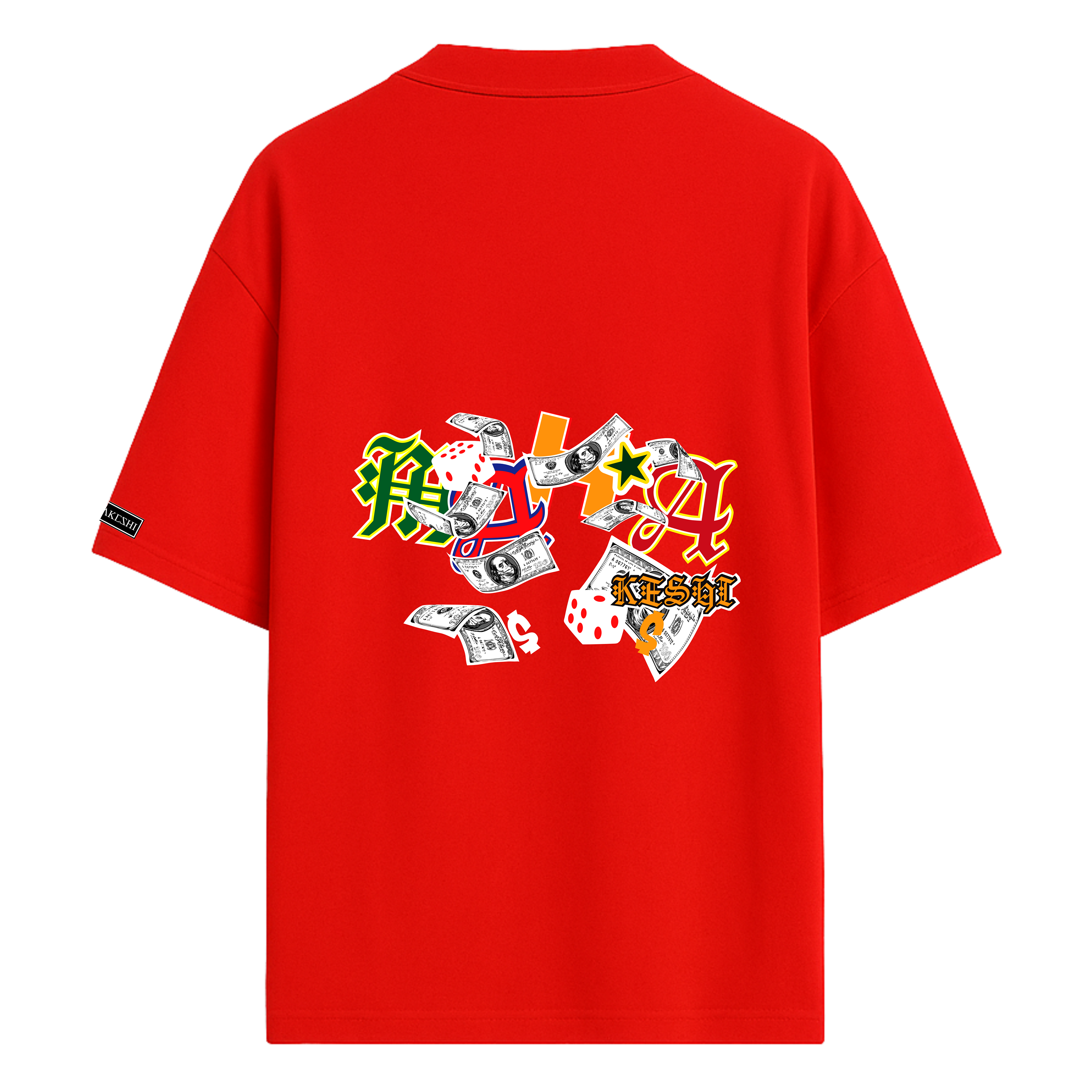 Oversized White Game Colors