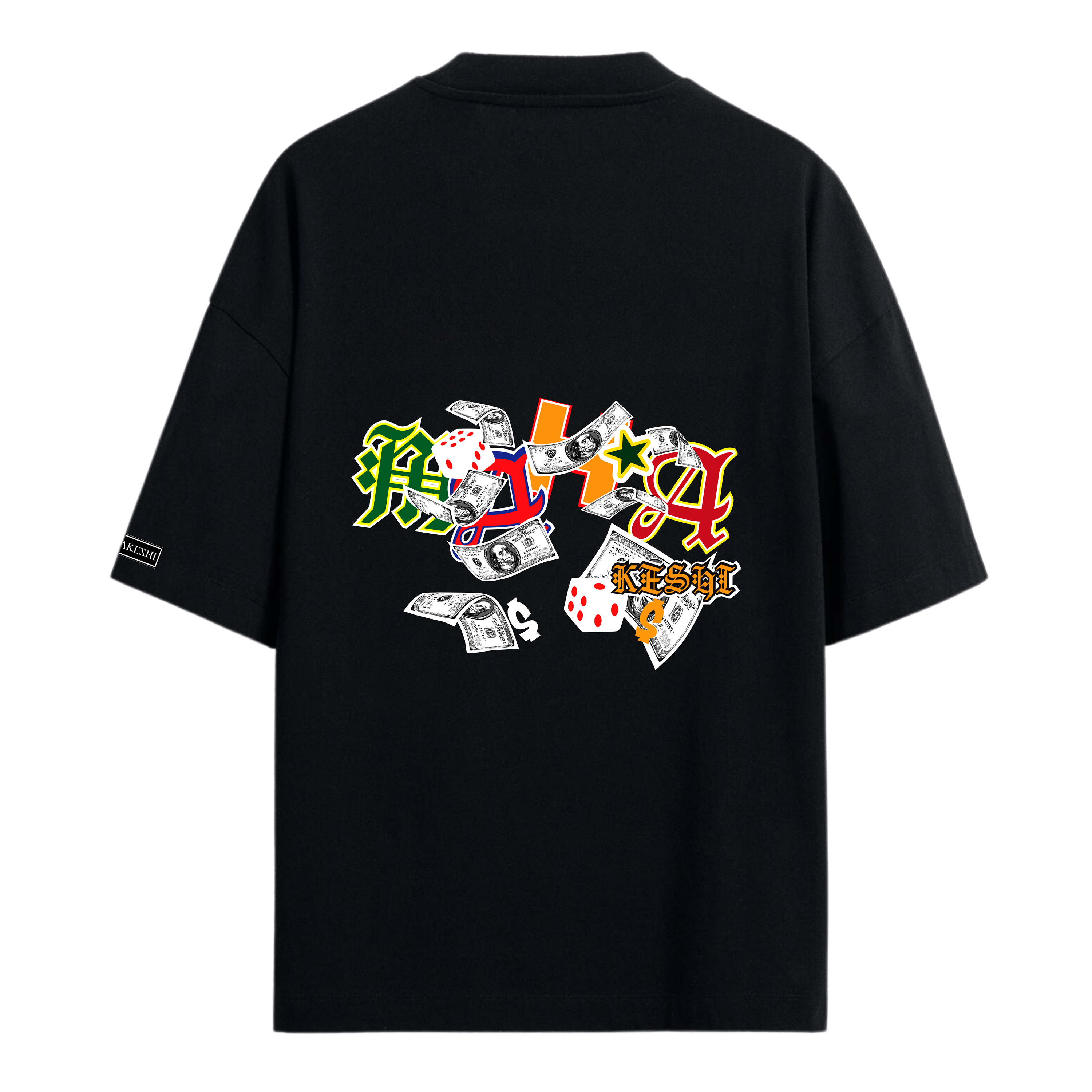Oversized White Game Colors