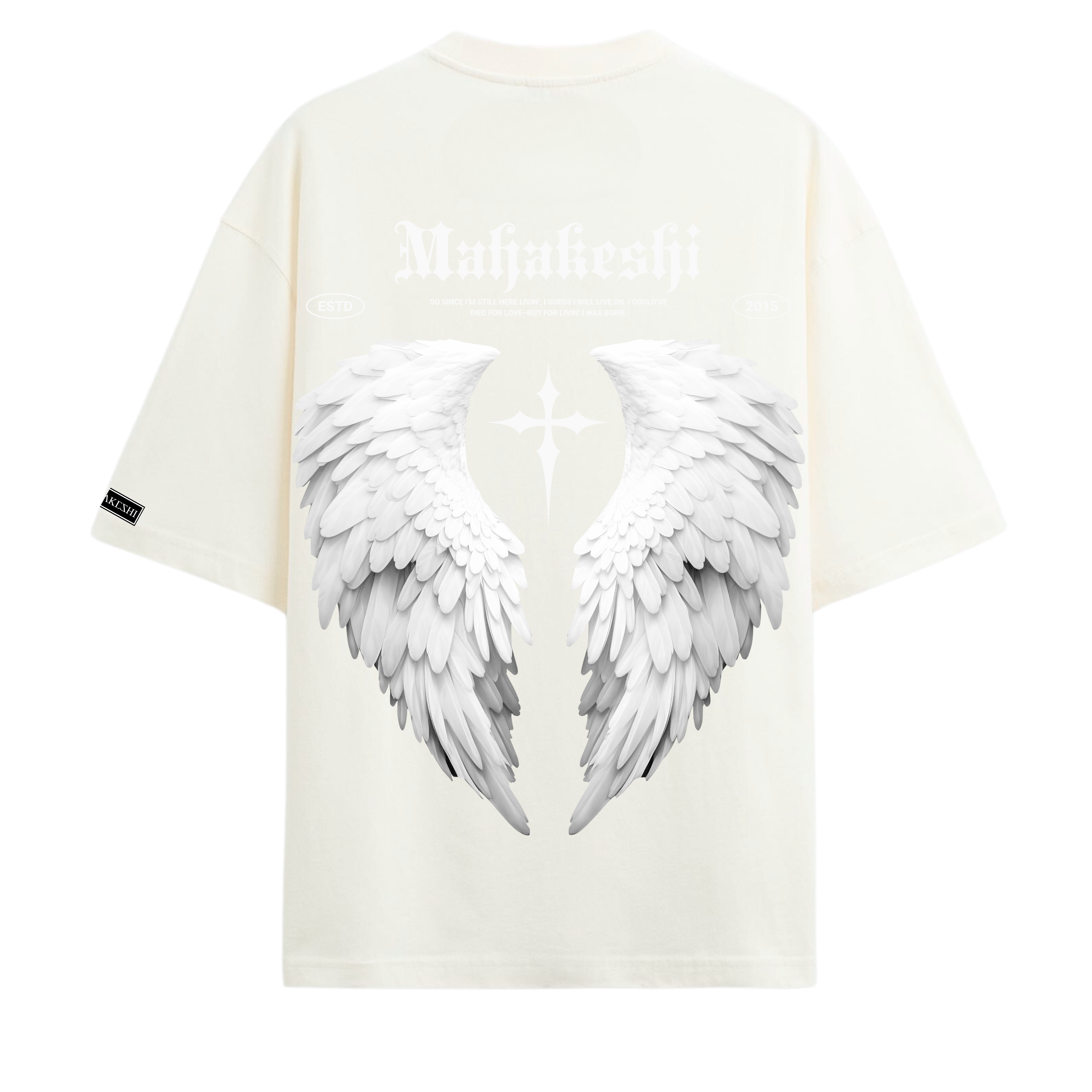 Oversized White Wing