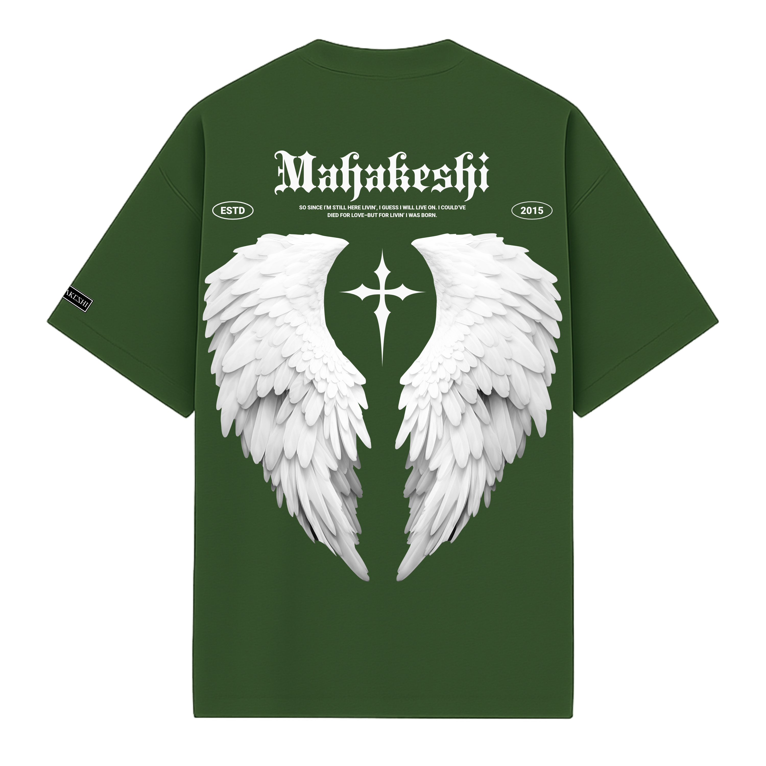 Oversized White Wing